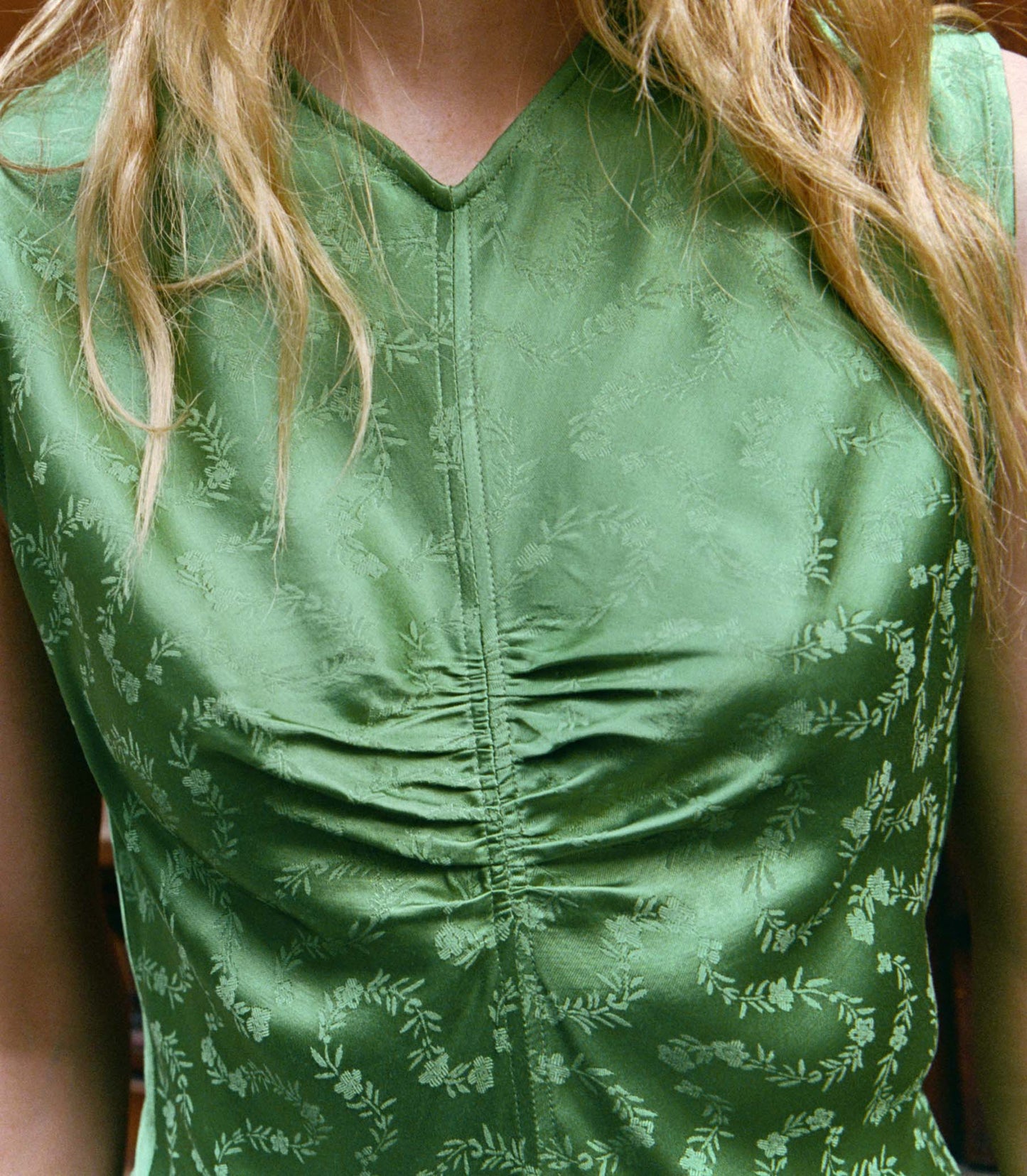 GINETTE DRESS -- VERDANT