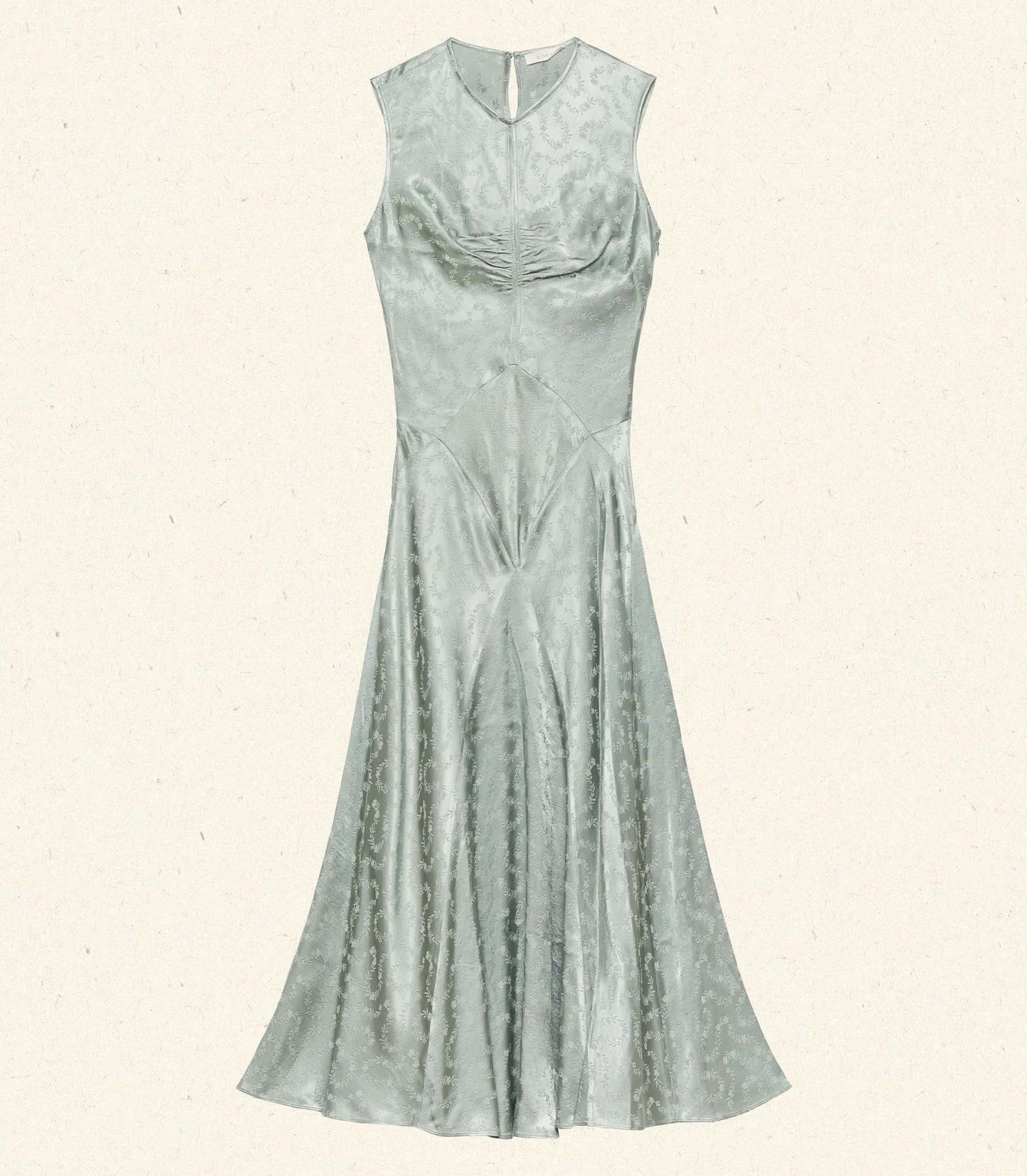 GINETTE DRESS -- DUSTY JADE