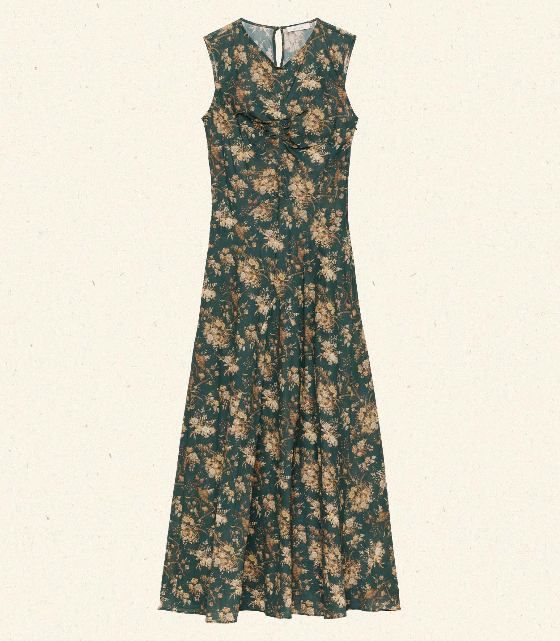 GINETTE DRESS -- LIBERTY FLORAL PARASOL view 8