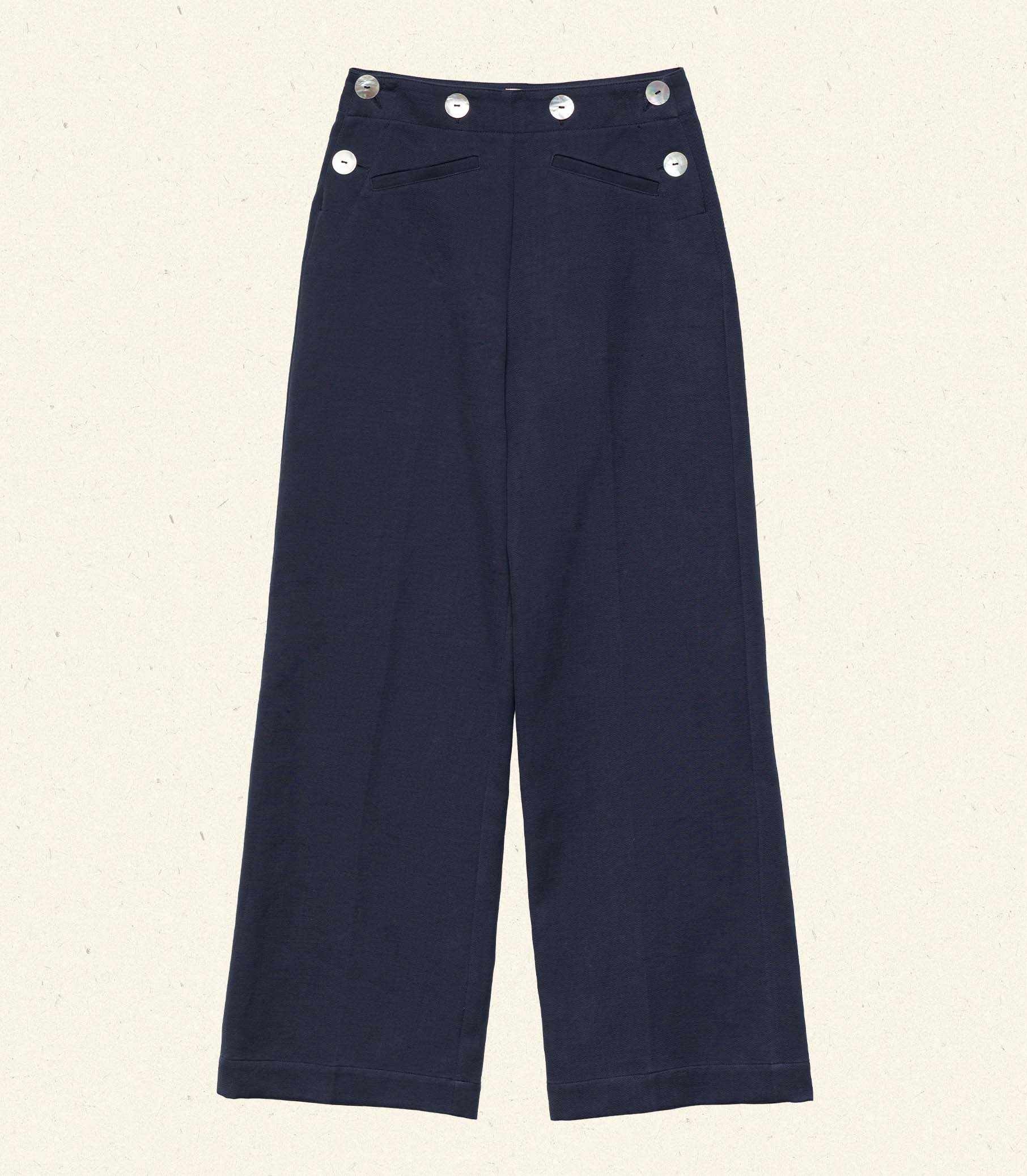 GLENNE PANT -- NAVY view 6