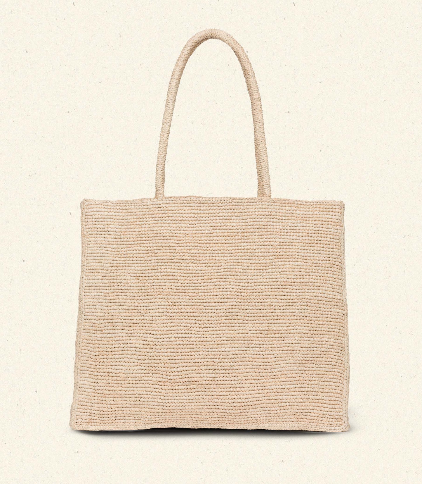 HMD -- GRANDE MATHILDE BAG -- NATURAL RAFFIA
