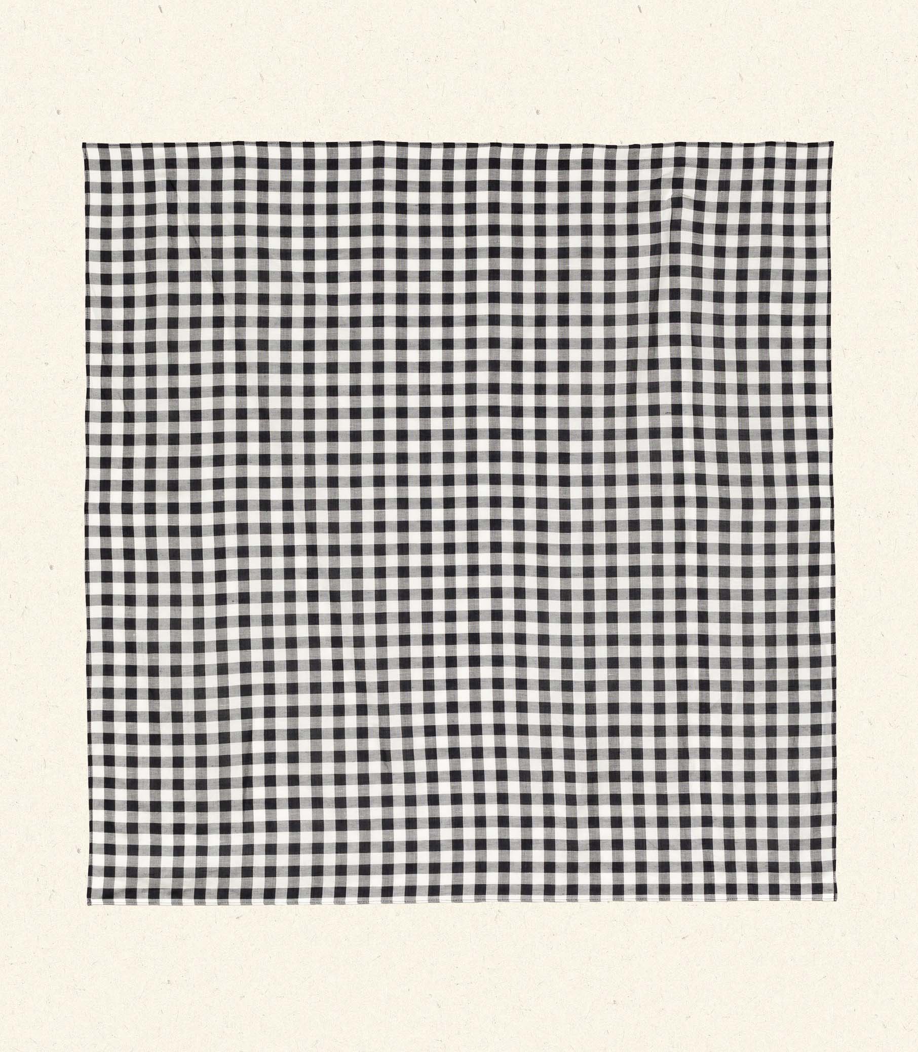 GRANDE PENNY BANDANA -- BLACK MARILYN GINGHAM view 5