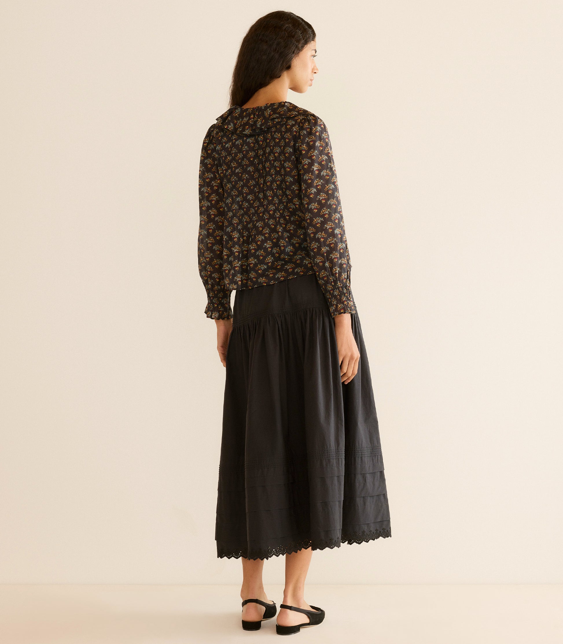 HARDY TOP -- DELPHINIUM FLORAL view 4