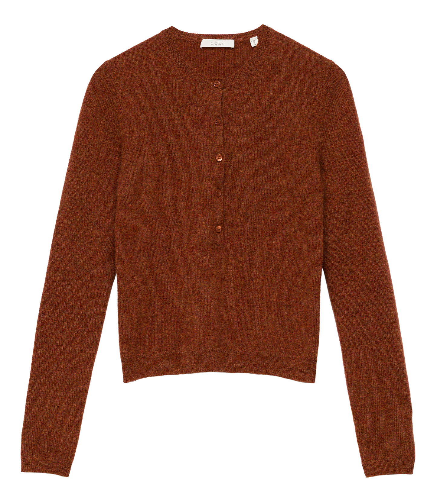HEATH CASHMERE HENLEY -- EMBER