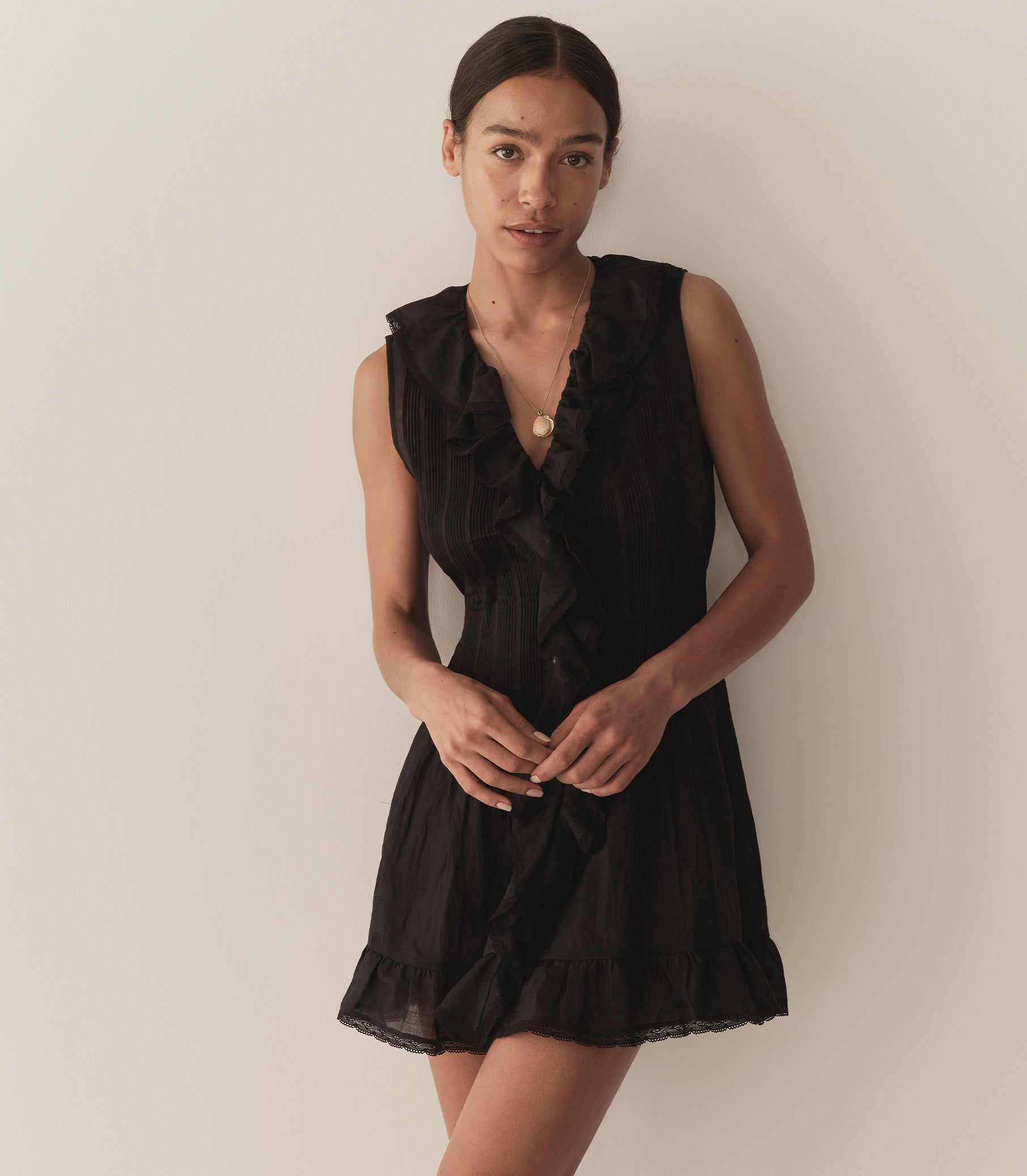 Henrietta Dress - Black | DEN Black / XL Henrietta Dress - Black | DEN Black / XL