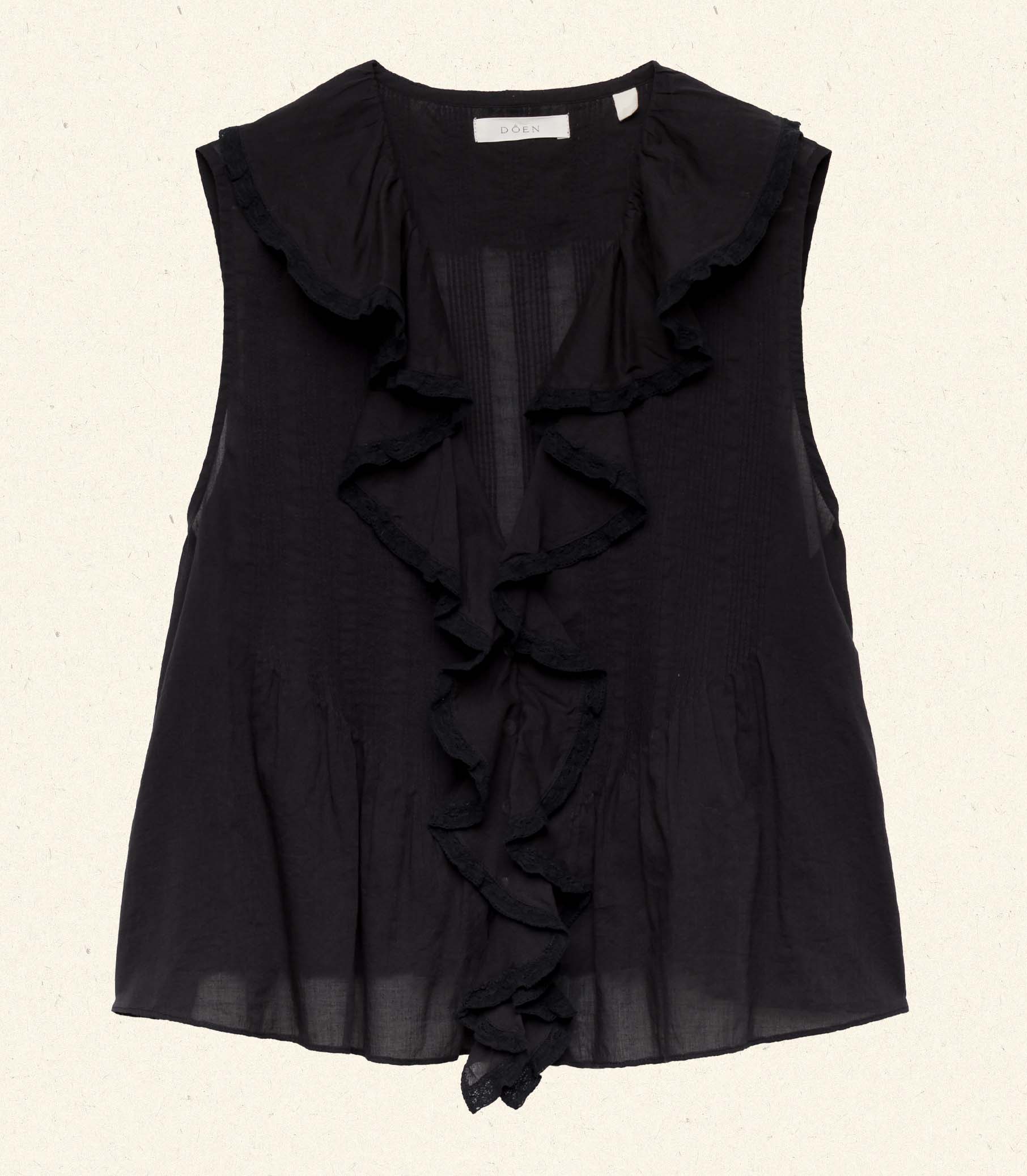 HILDA TOP -- BLACK view 8