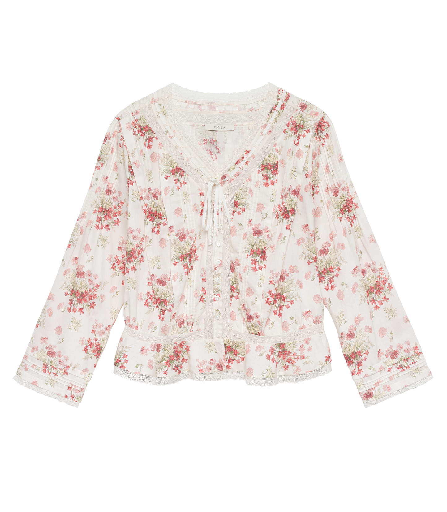 HILLOCK TOP -- IVORY LANTANA FLORAL