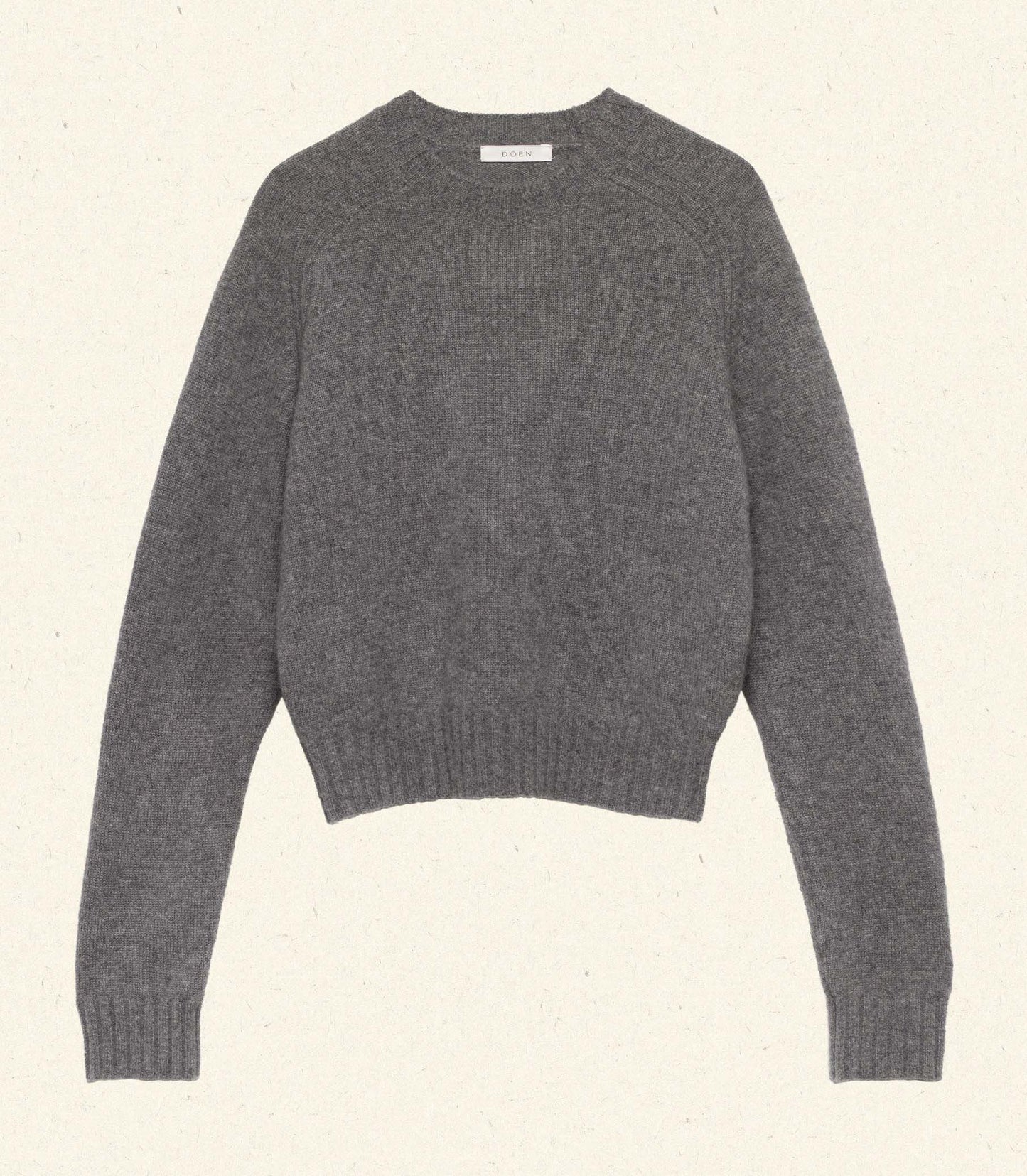 HUETTE CASHMERE SWEATER -- CHARCOAL