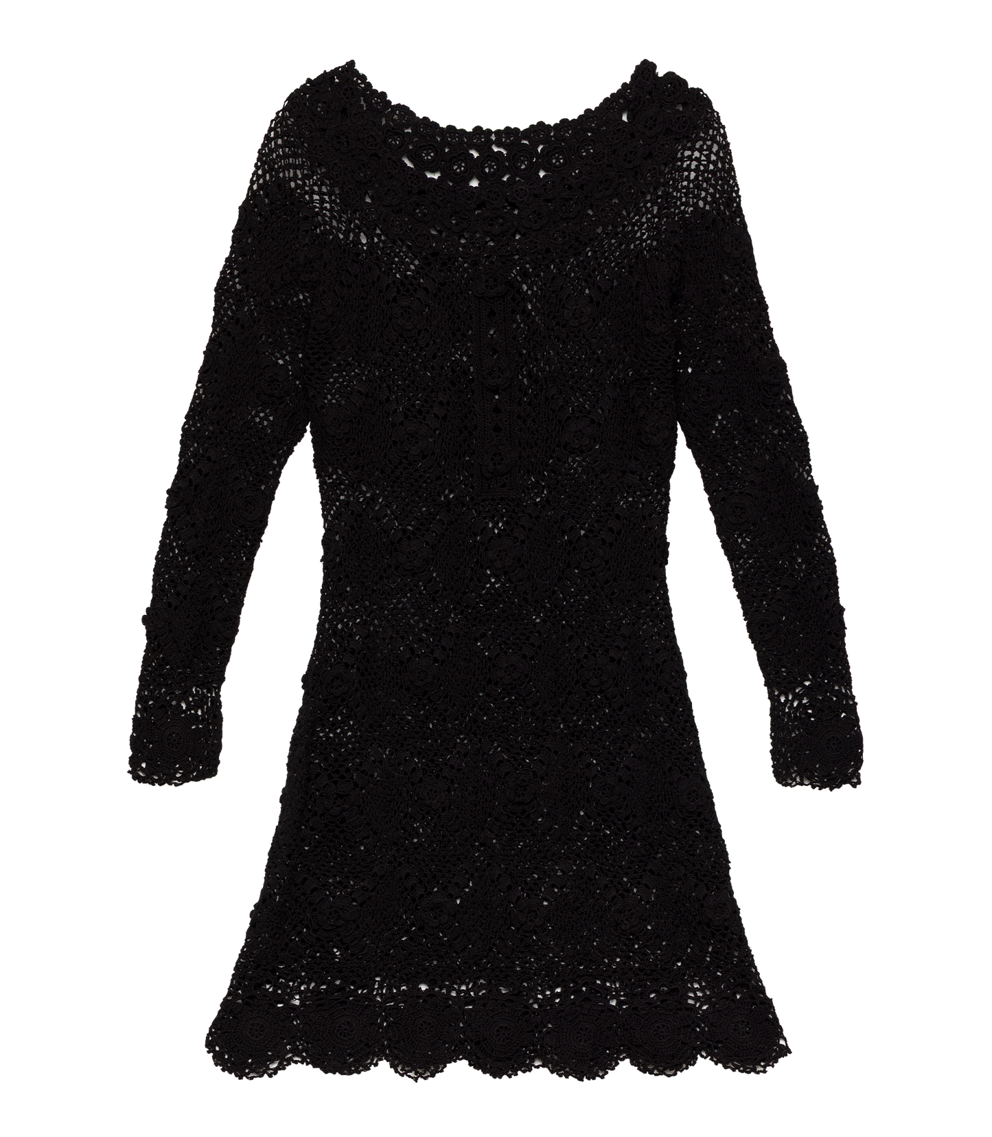 HYACINTHE DRESS -- BLACK
