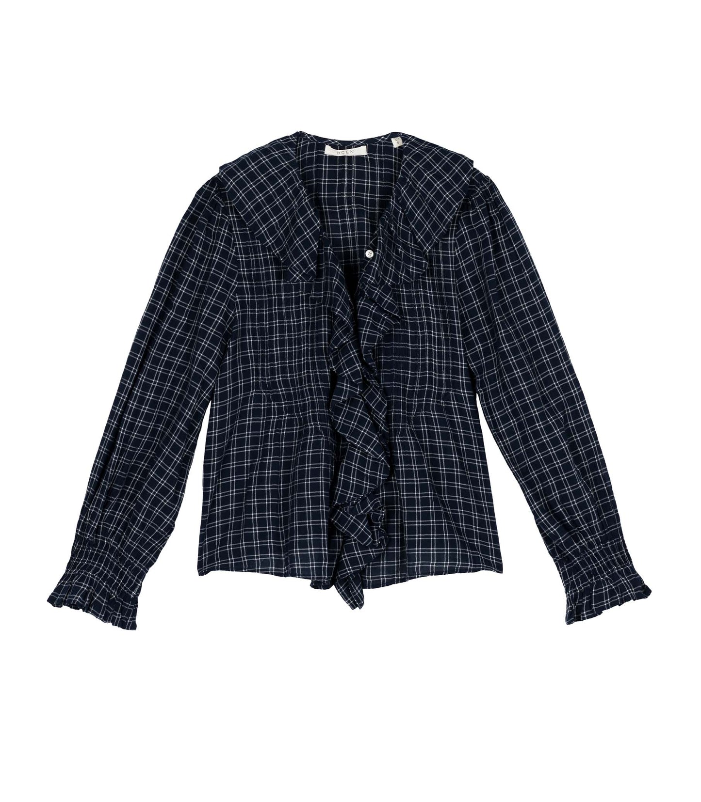 HMD -- HARDY TOP -- BLEU COTTAGE PLAID
