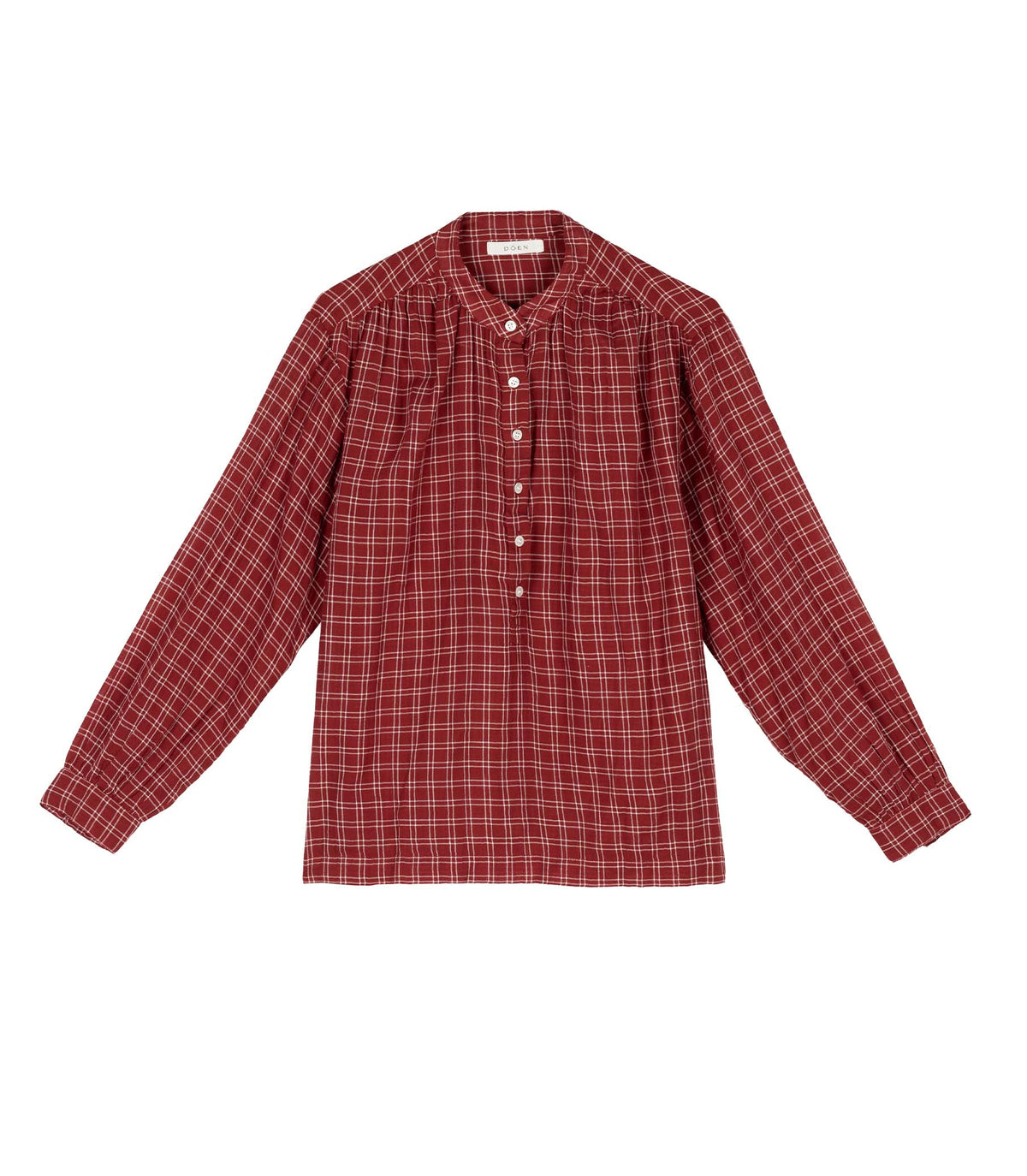 HMD -- HOLDE TOP -- ROUGE COTTAGE PLAID