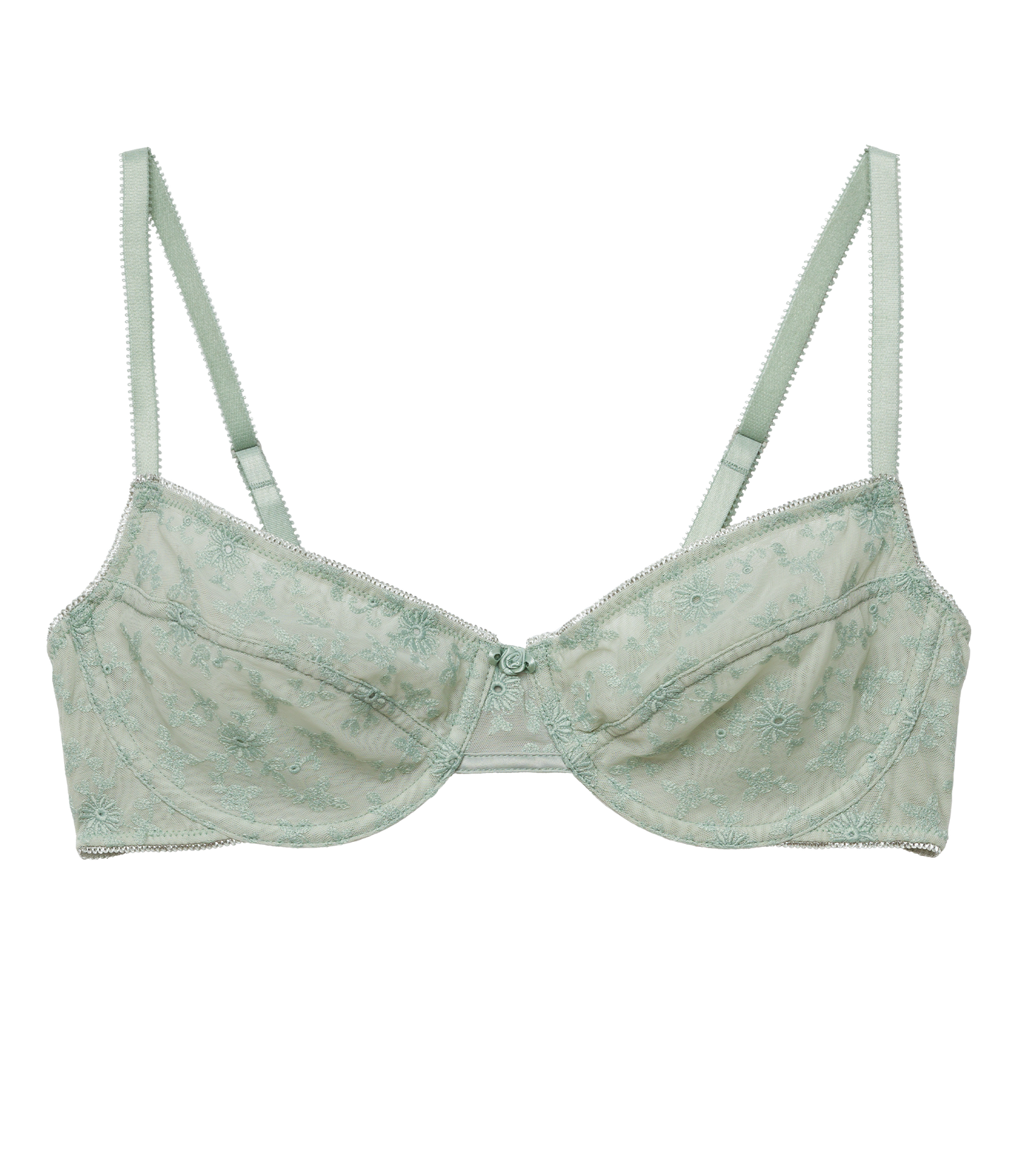 IDALIA BRA -- CELADON CLOVER BLOSSOM