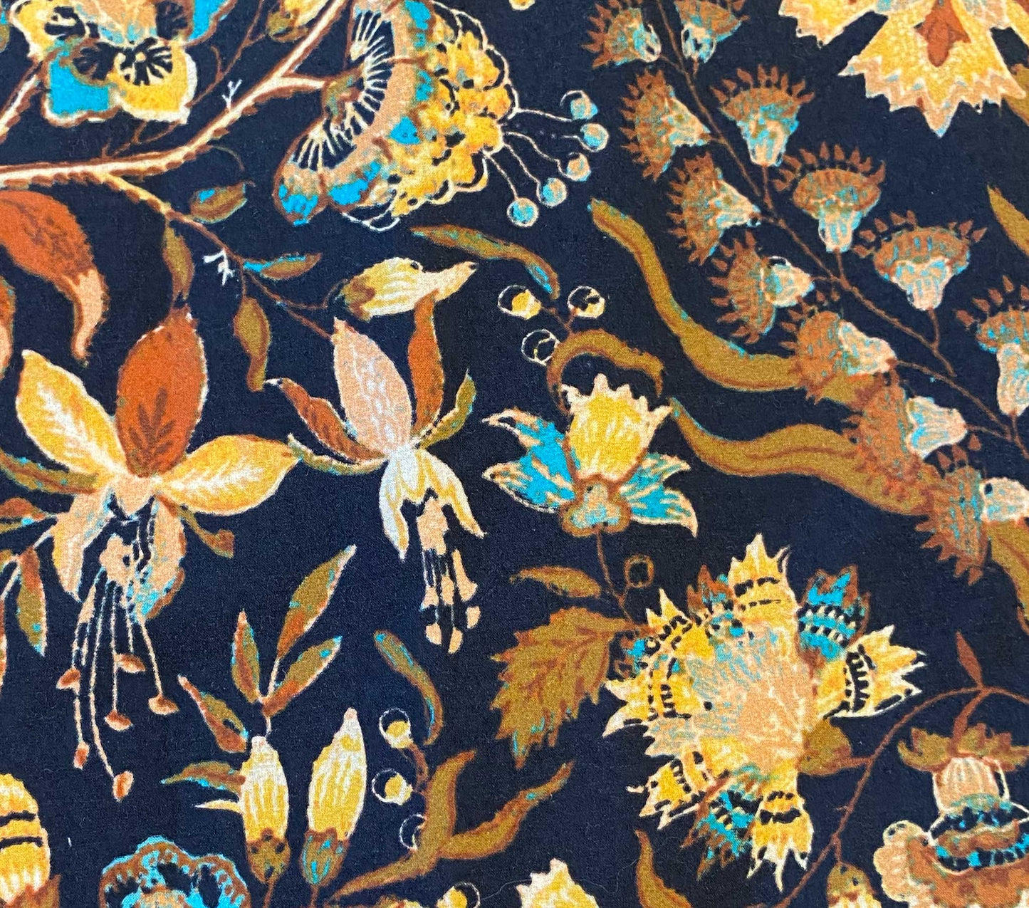 HMD -- MARRON DRESS -- MIDNIGHT TOILE DE JOUY