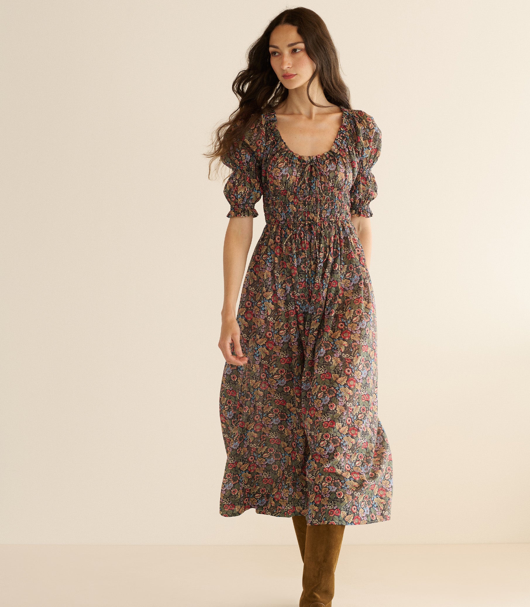 ISCHIA DRESS -- WILDBERRY THICKET view 7