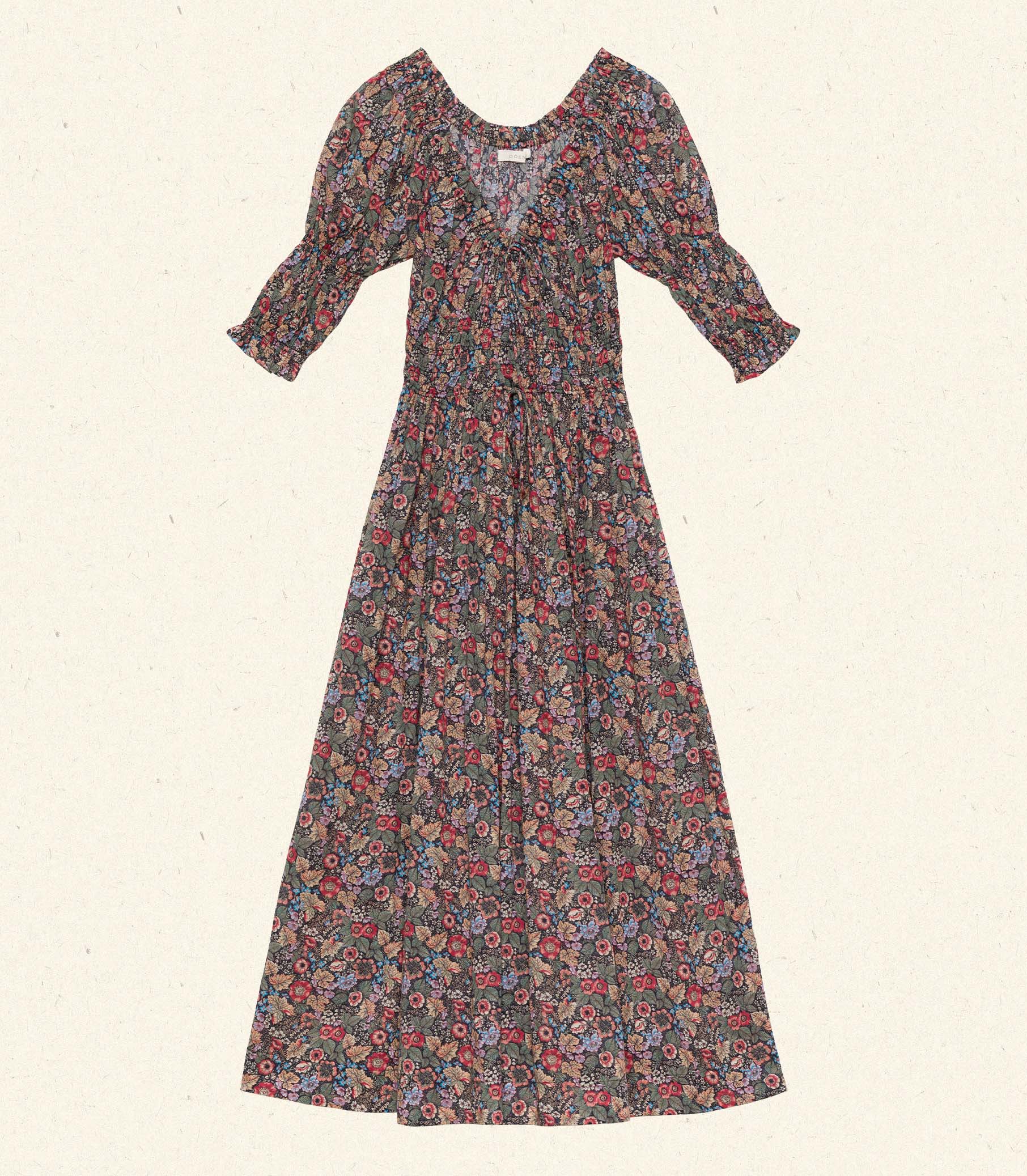 ISCHIA DRESS -- WILDBERRY THICKET view 9
