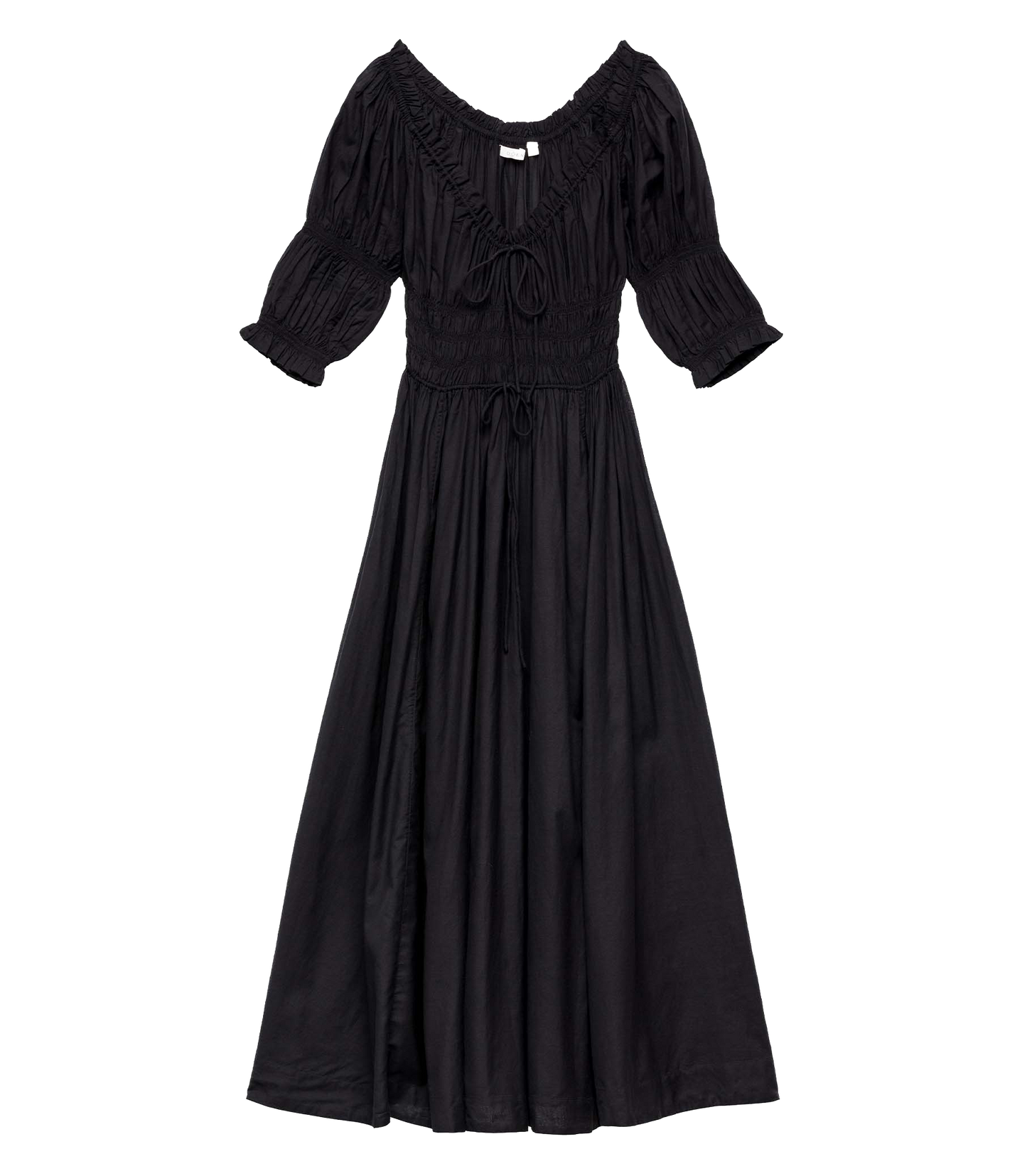 ISCHIA DRESS -- BLACK