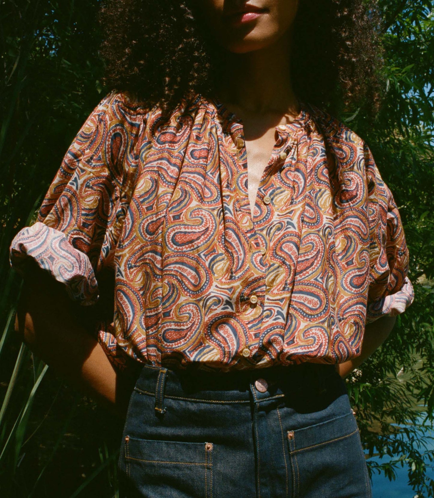 THE JANE BLOUSE -- JACQUI PAISLEY