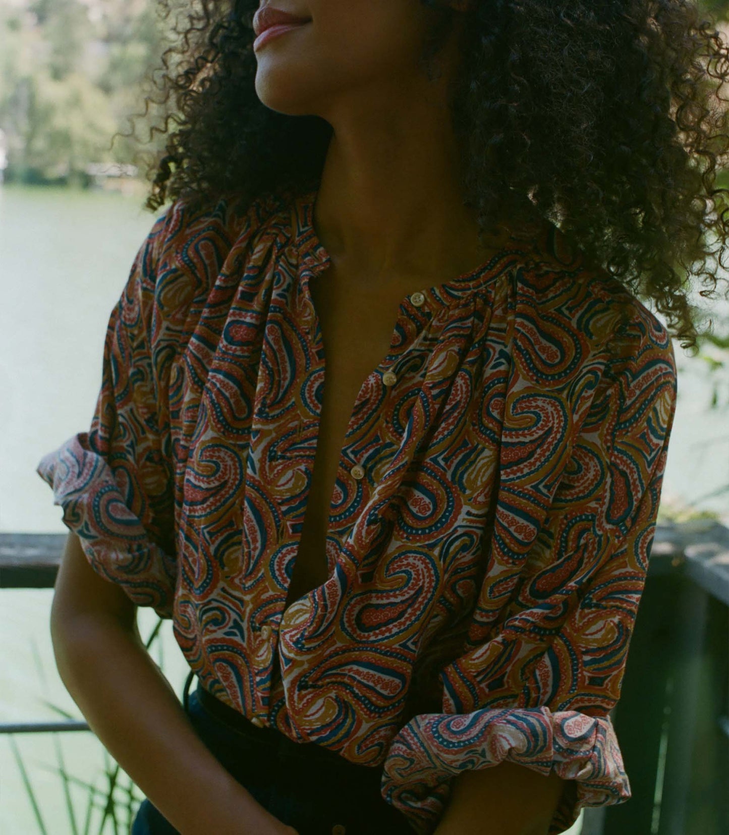 THE JANE BLOUSE -- JACQUI PAISLEY