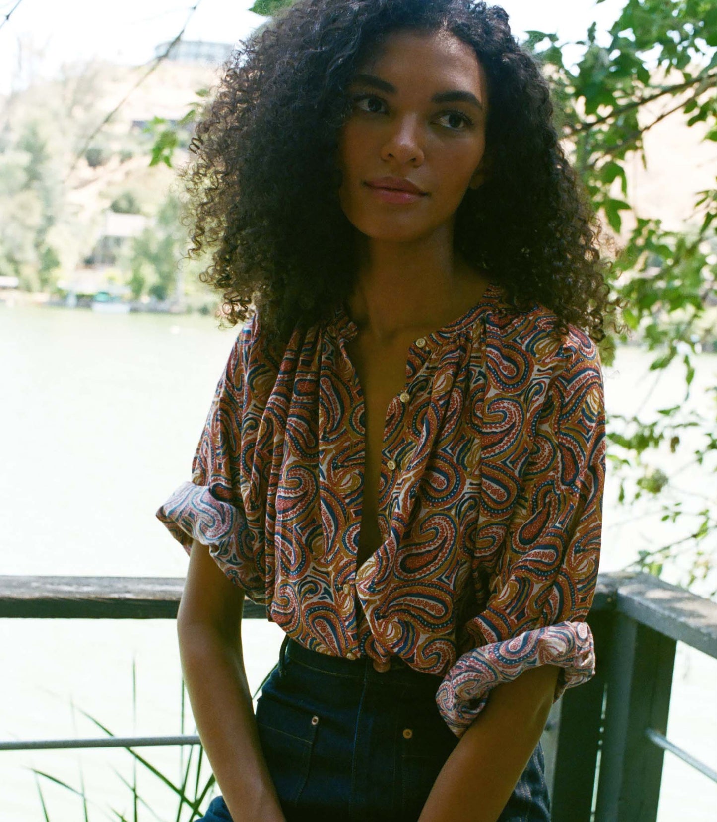 THE JANE BLOUSE -- JACQUI PAISLEY