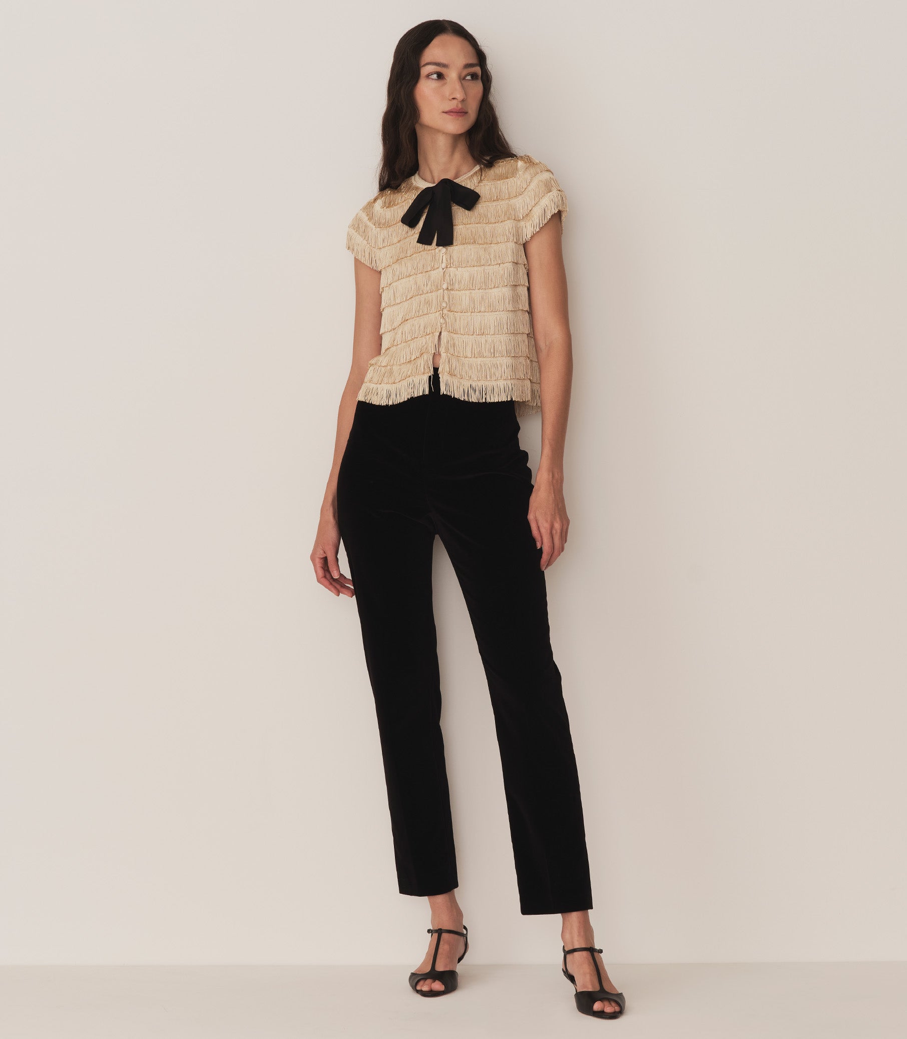 Jovie Top - Vintage Pearl | DÔEN