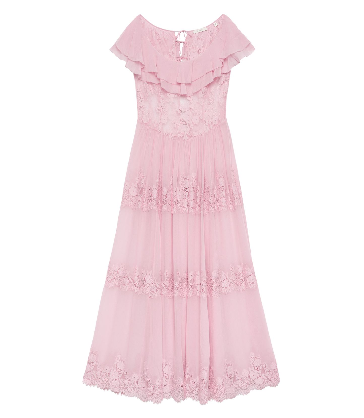 JOYELLE DRESS -- PINK HYDRANGEA