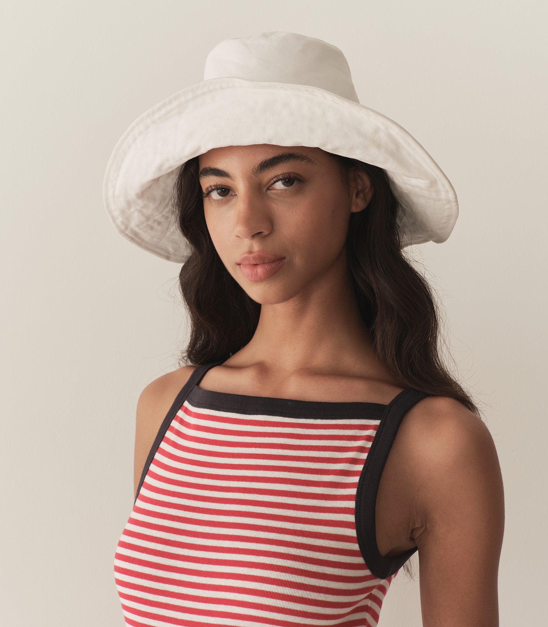 LARK HAT -- WHITE view 1