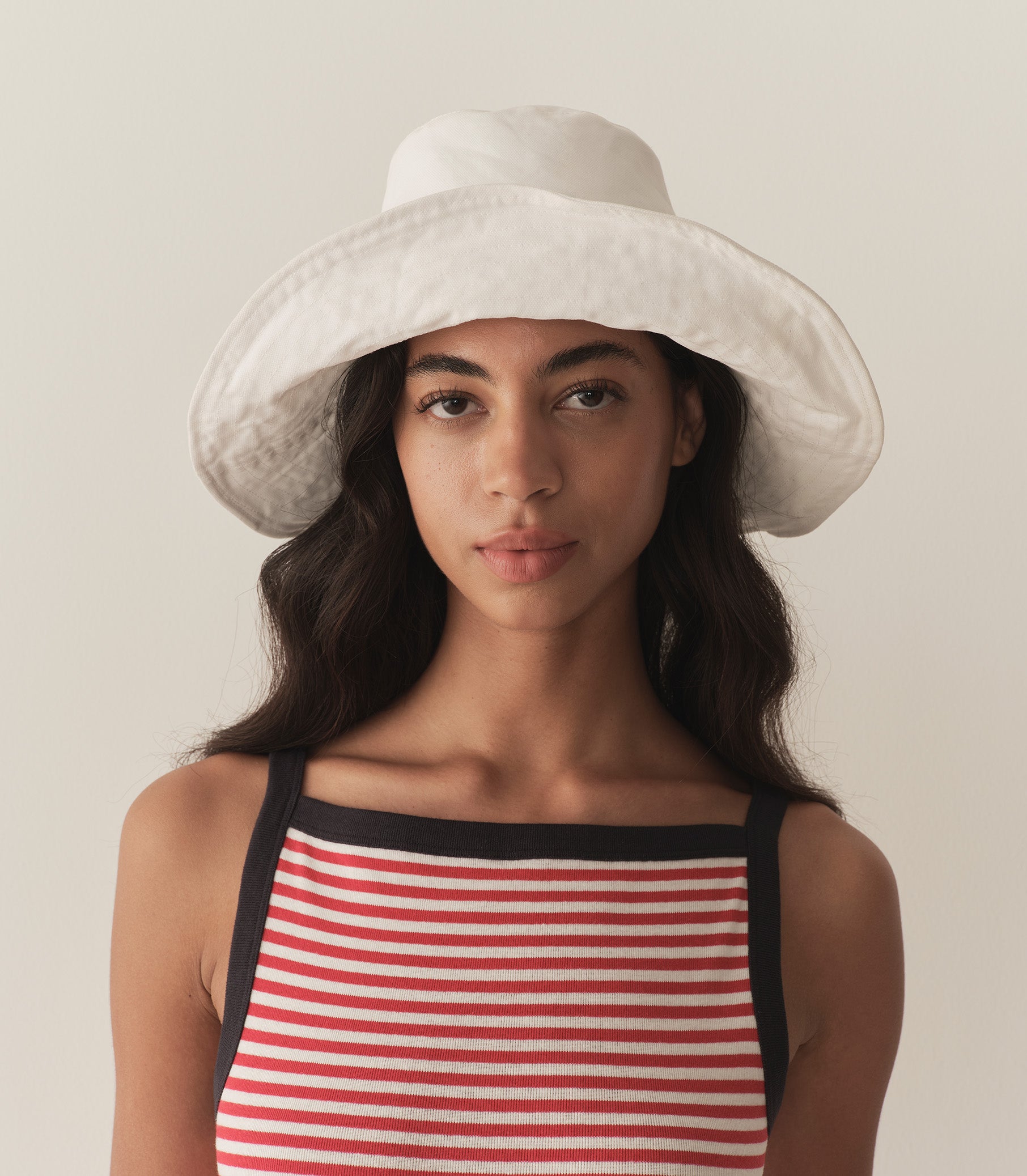 LARK HAT -- WHITE view 2