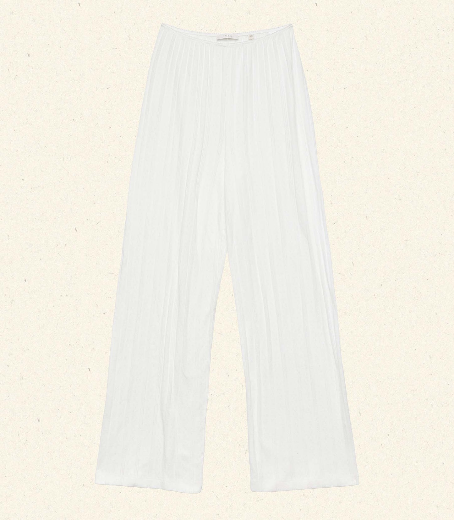 LAVON POINTELLE PANT -- SALT