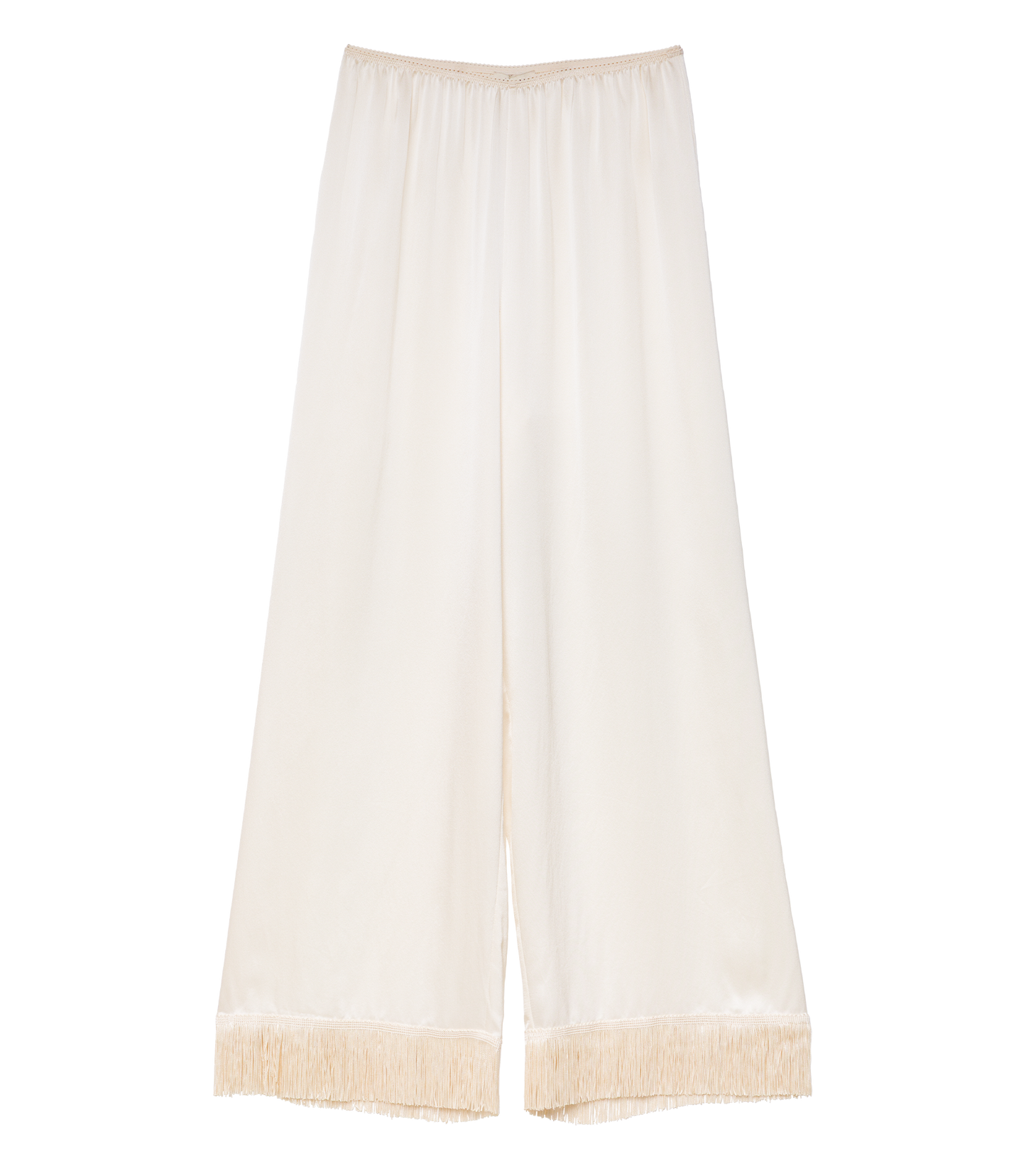 LAVON FRINGE PANT -- CANDLELIGHT