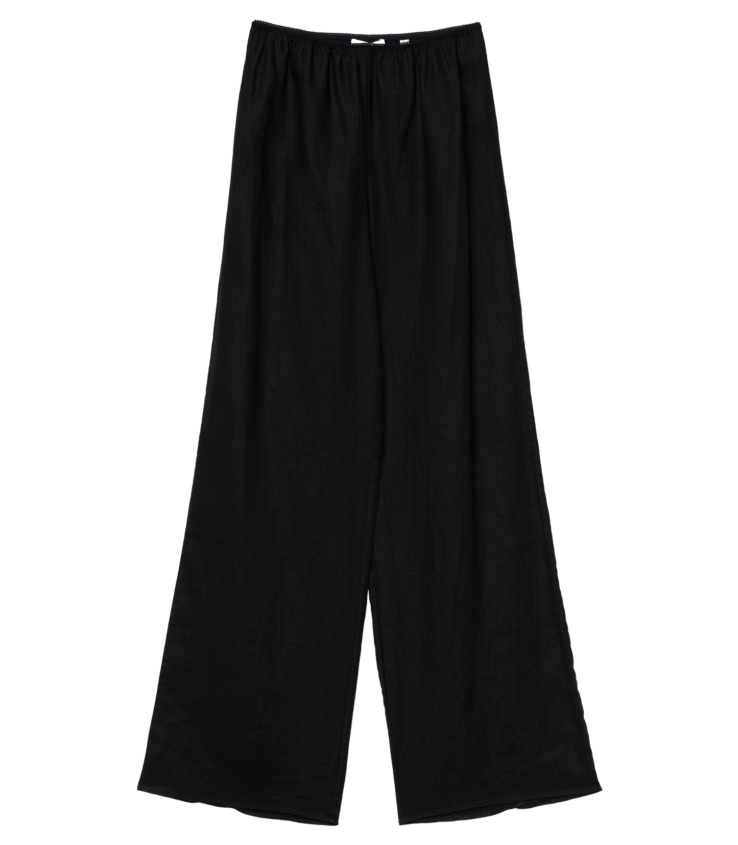 LAVON LINEN PANT -- BLACK