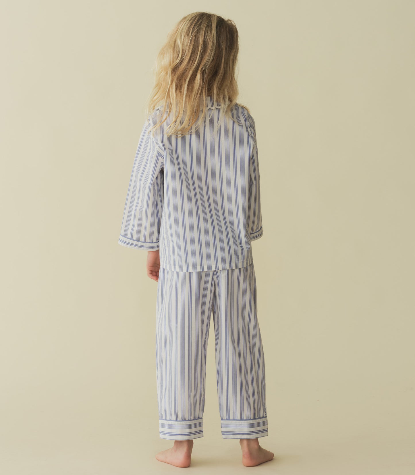 LEAF PLAYSUIT -- INDIGO SORRENTO STRIPE