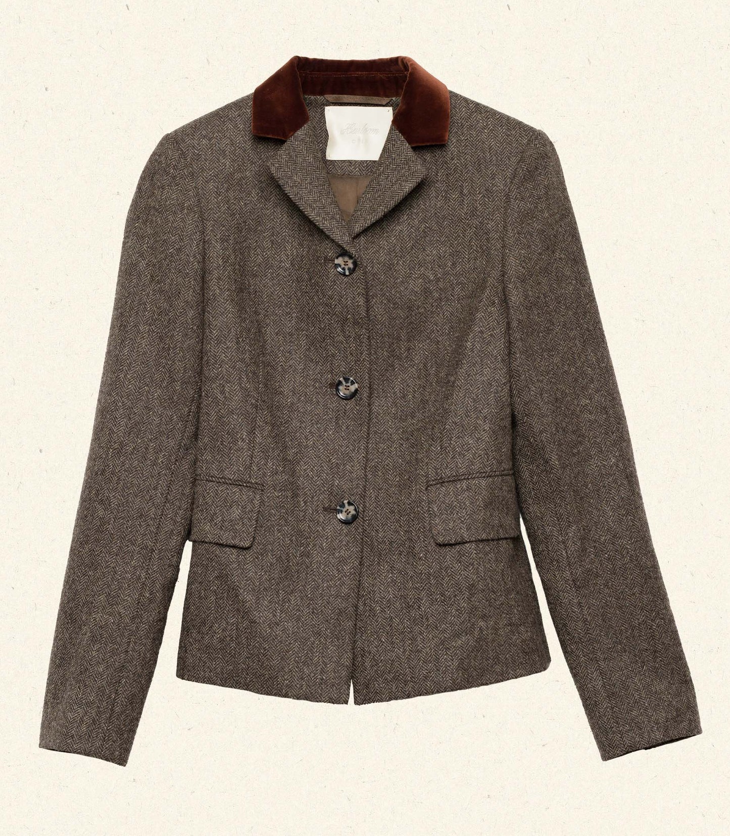 LENNON BLAZER -- ENGLISH HERRINGBONE