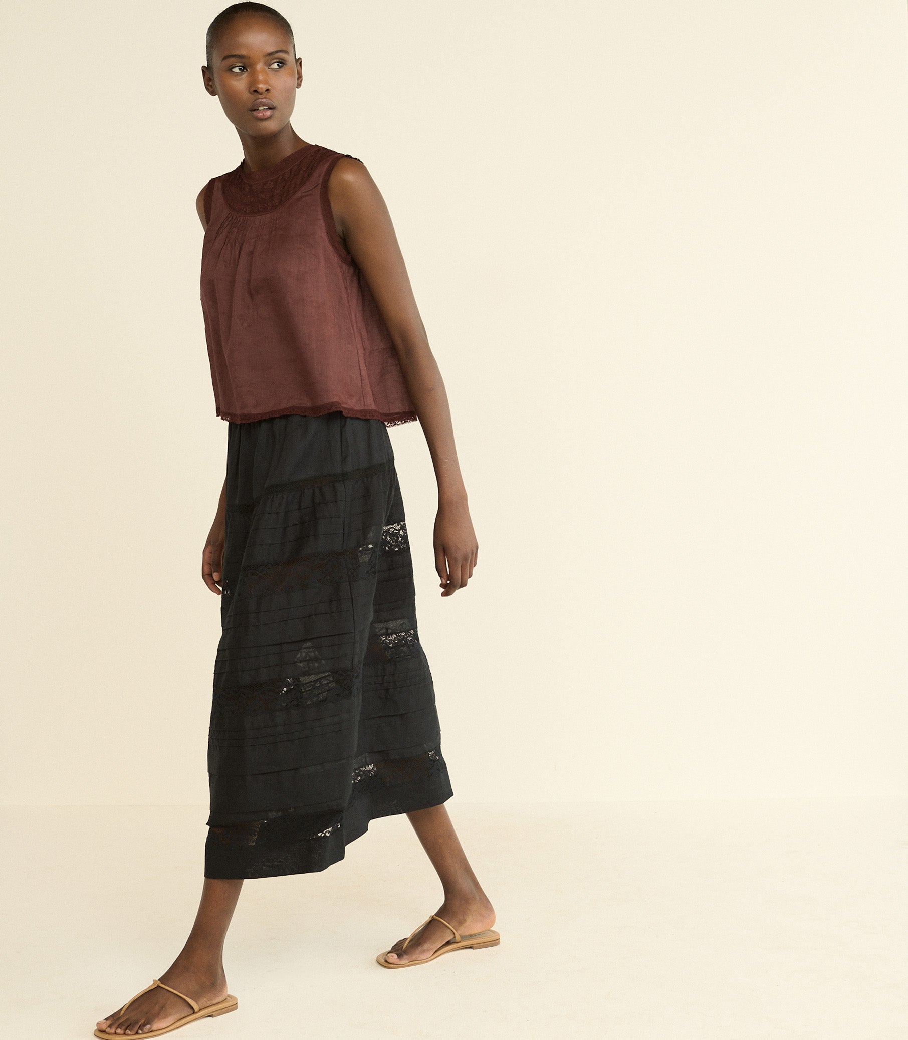 Liletta Top - Dahlia | DÔEN