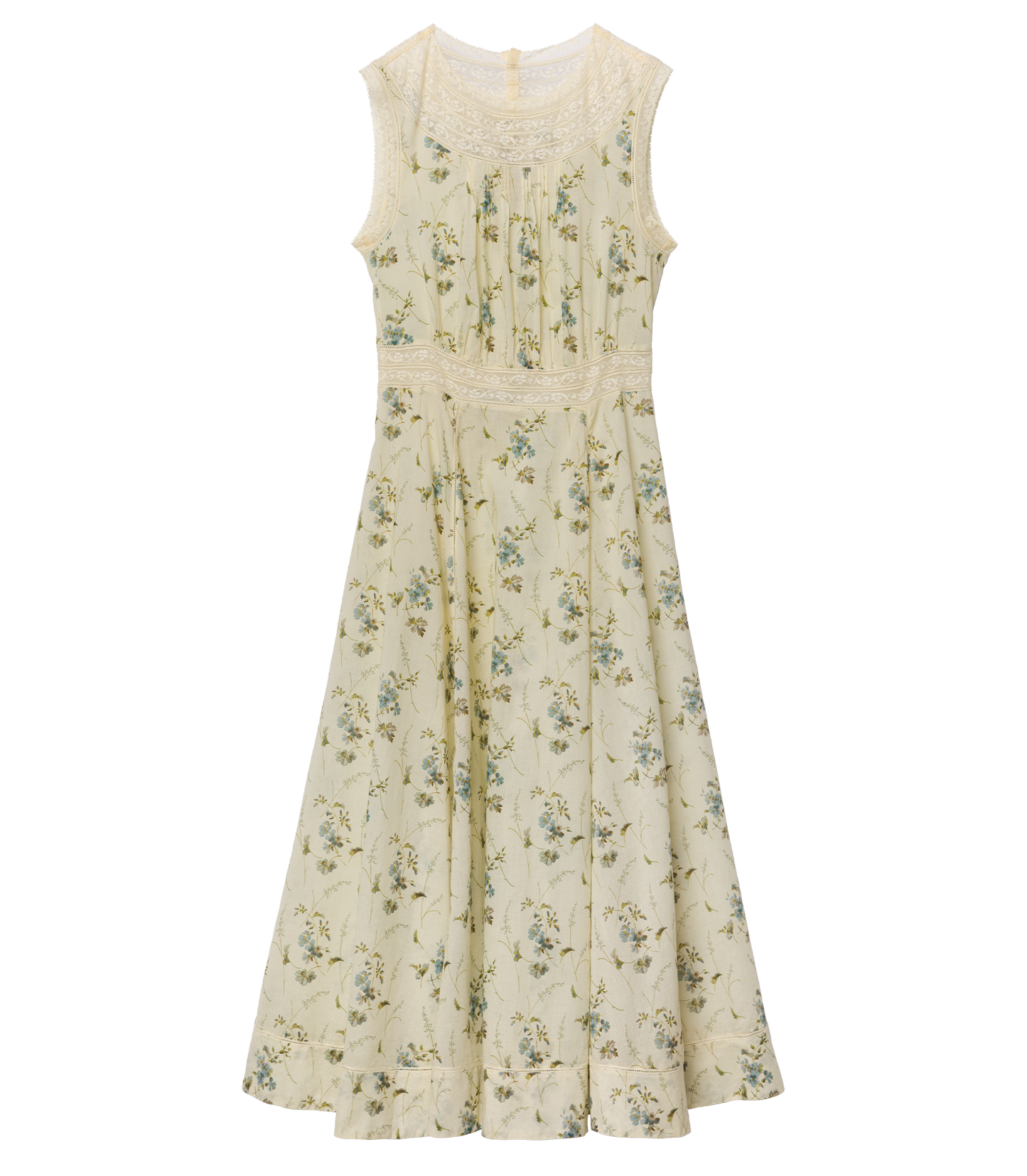 LILIANE DRESS -- SUNSHINE PRAIRIE ROSE