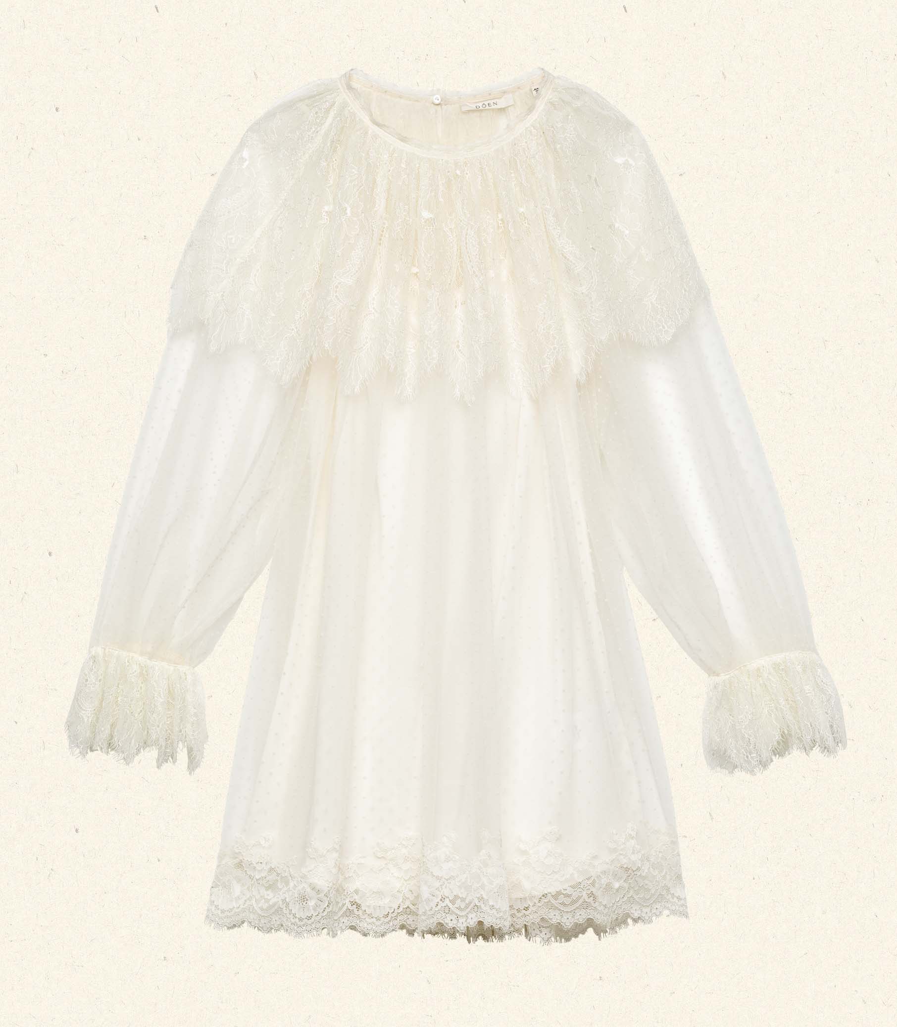 LILITH DRESS -- CREME DE LUNE view 9
