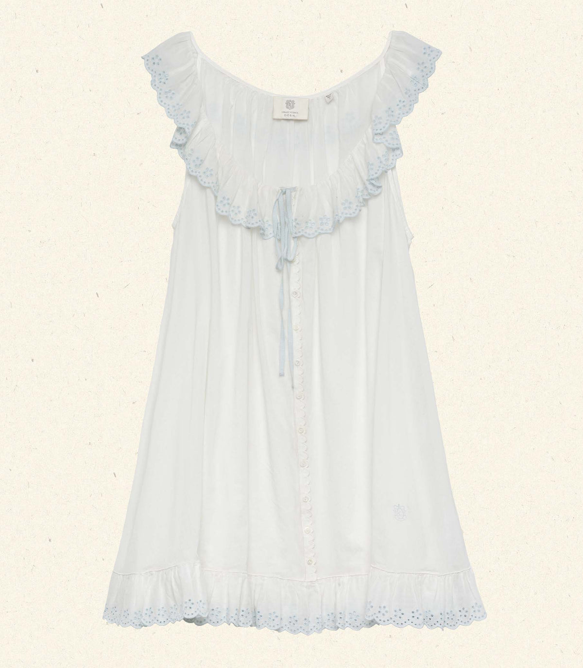 HMD -- LILLIAN NIGHTGOWN -- SALT
