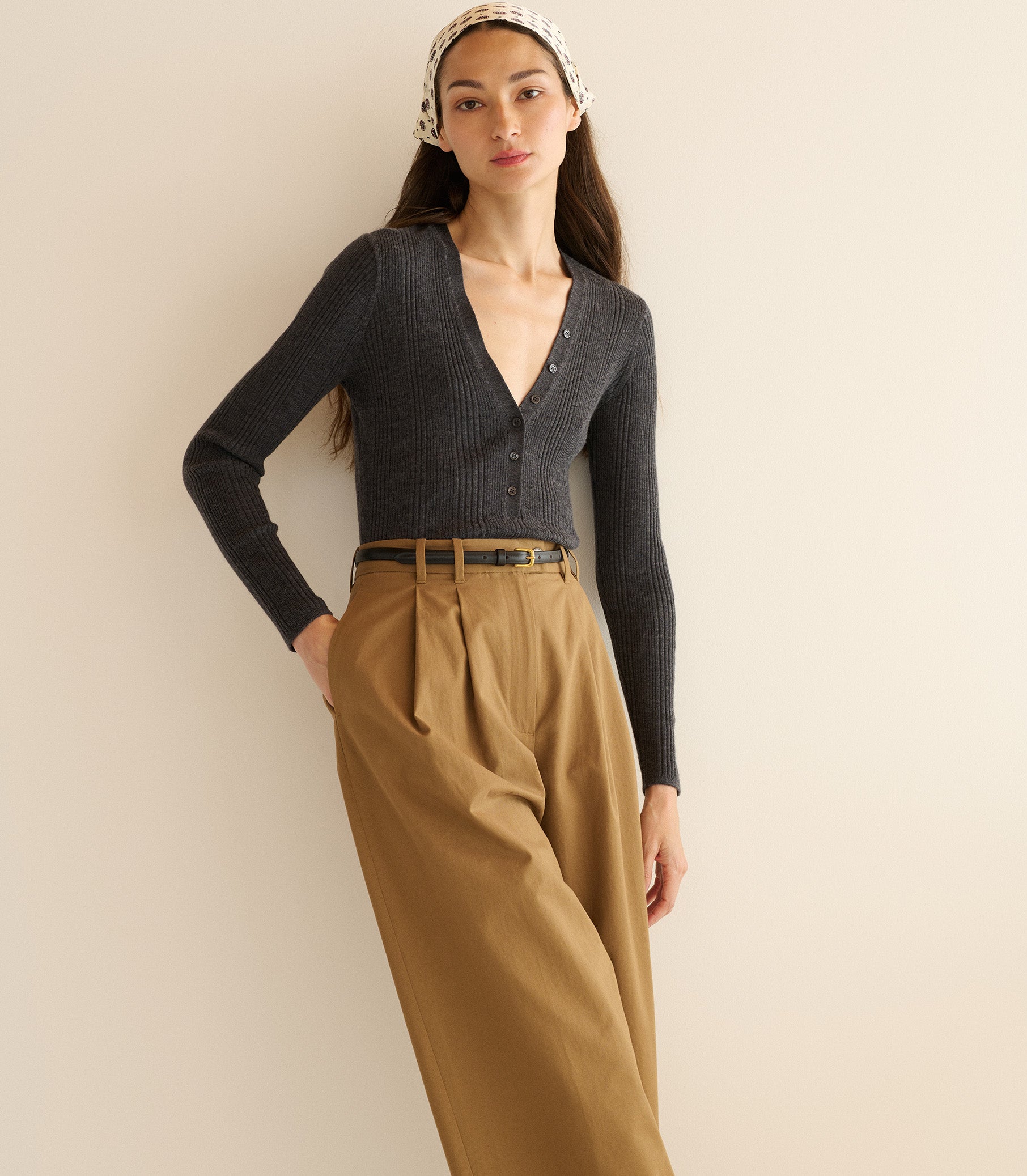 LISA PANT -- COYOTE view 2