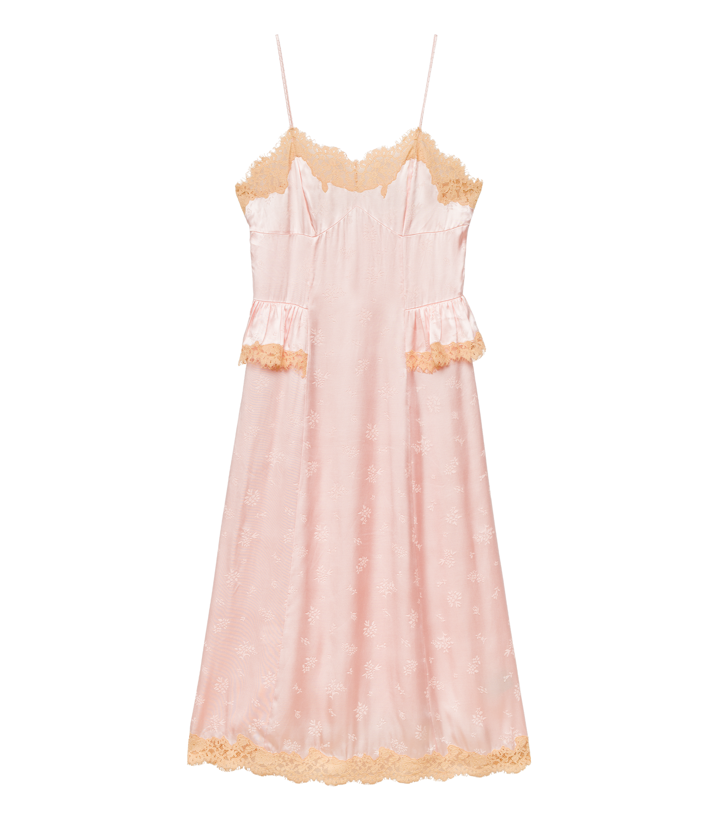 LISE DRESS -- NECTARINE