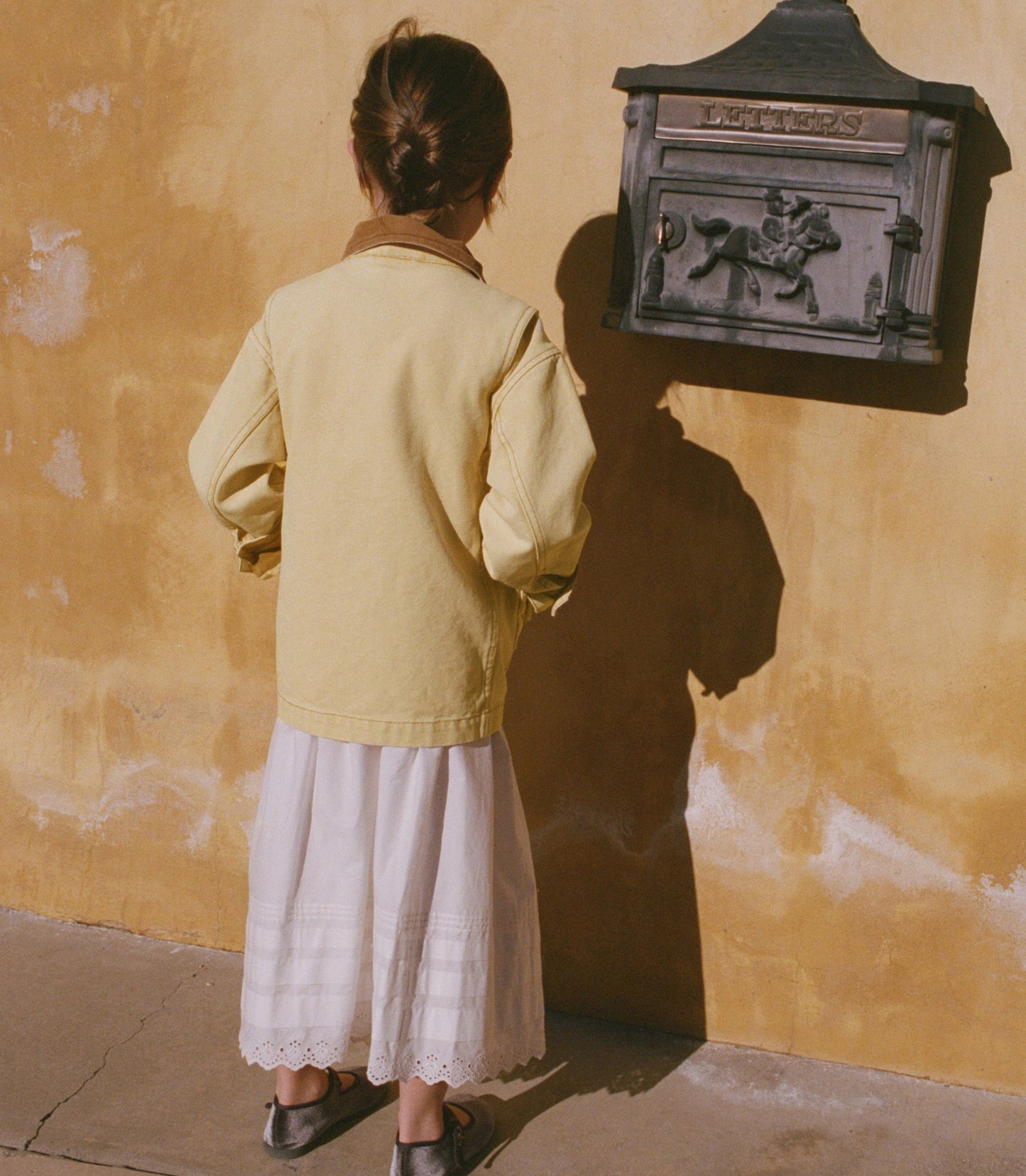 LITTLE PASCUAL JACKET -- STRAW