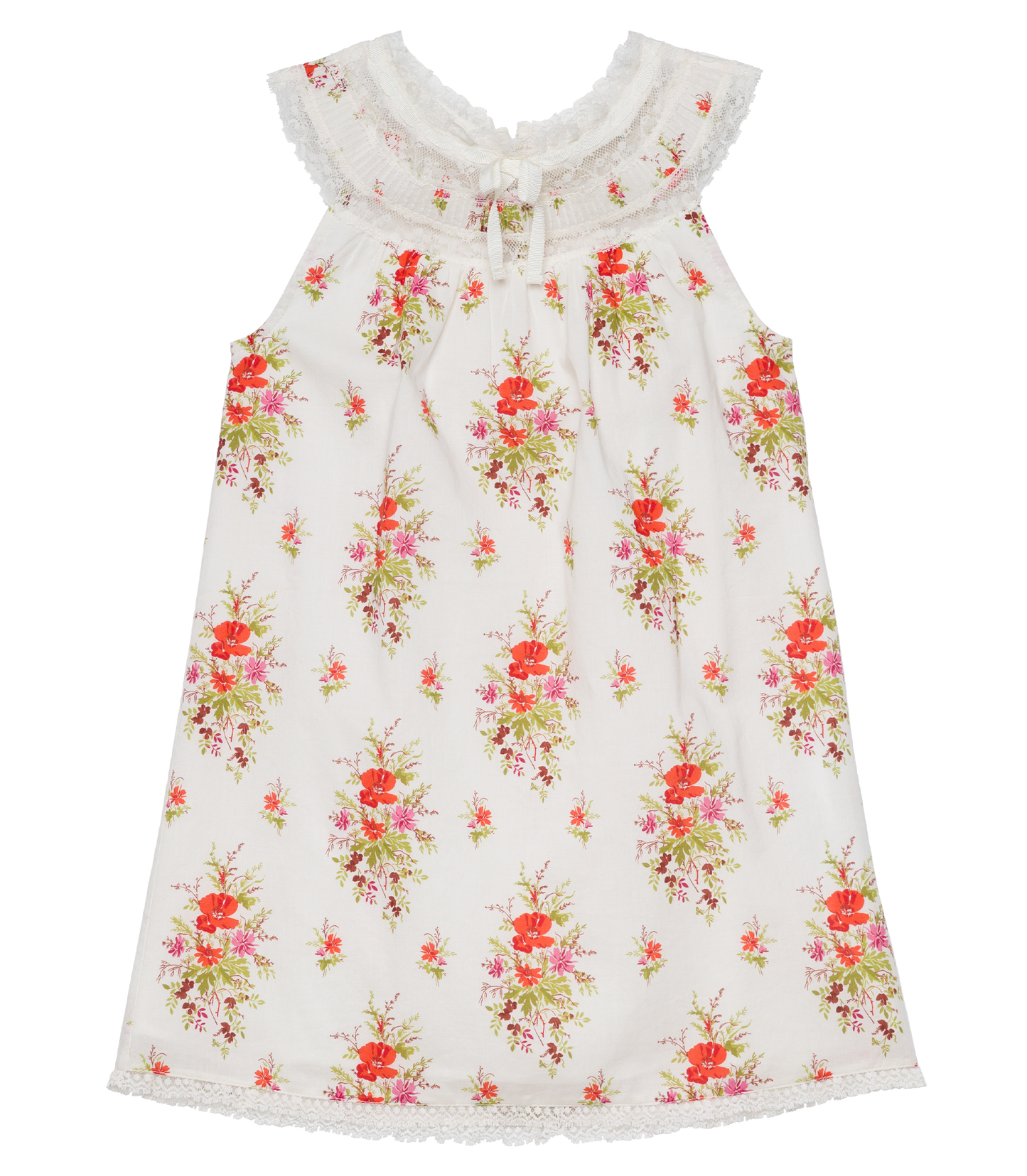 LITTLE DANSES DRESS -- ROSE PETIT BOUQUET DE CHAMONIX