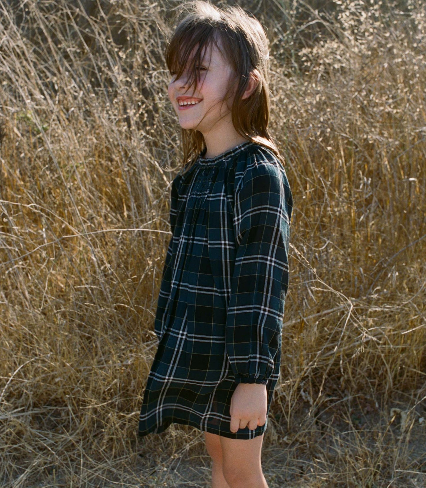 LUCY DRESS -- AMBLE PLAID
