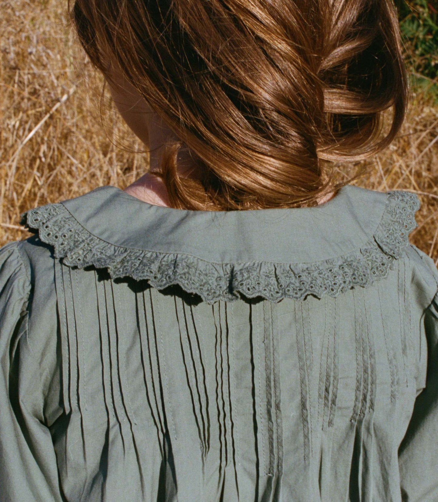 LYDIE TOP -- SOFT SPRUCE