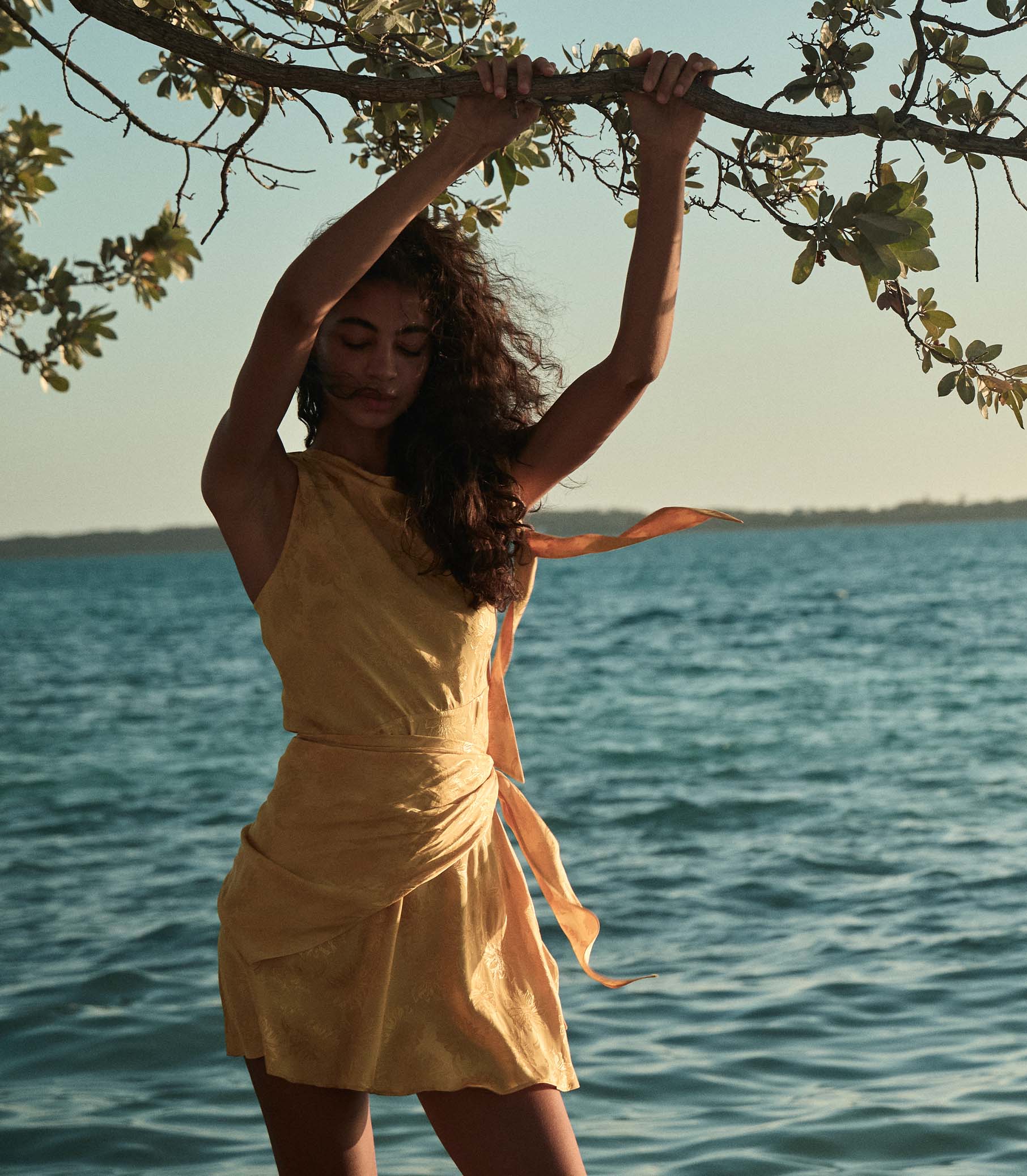 MARCELLA DRESS -- GILDED MARGUERITE JOLIE view 4
