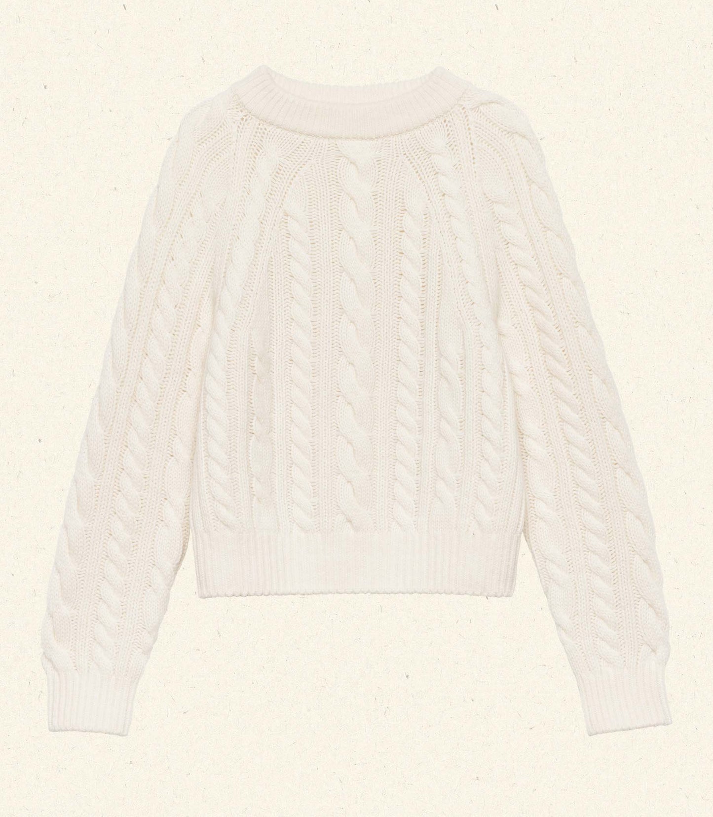 MARLOWE CASHMERE SWEATER -- IVORY