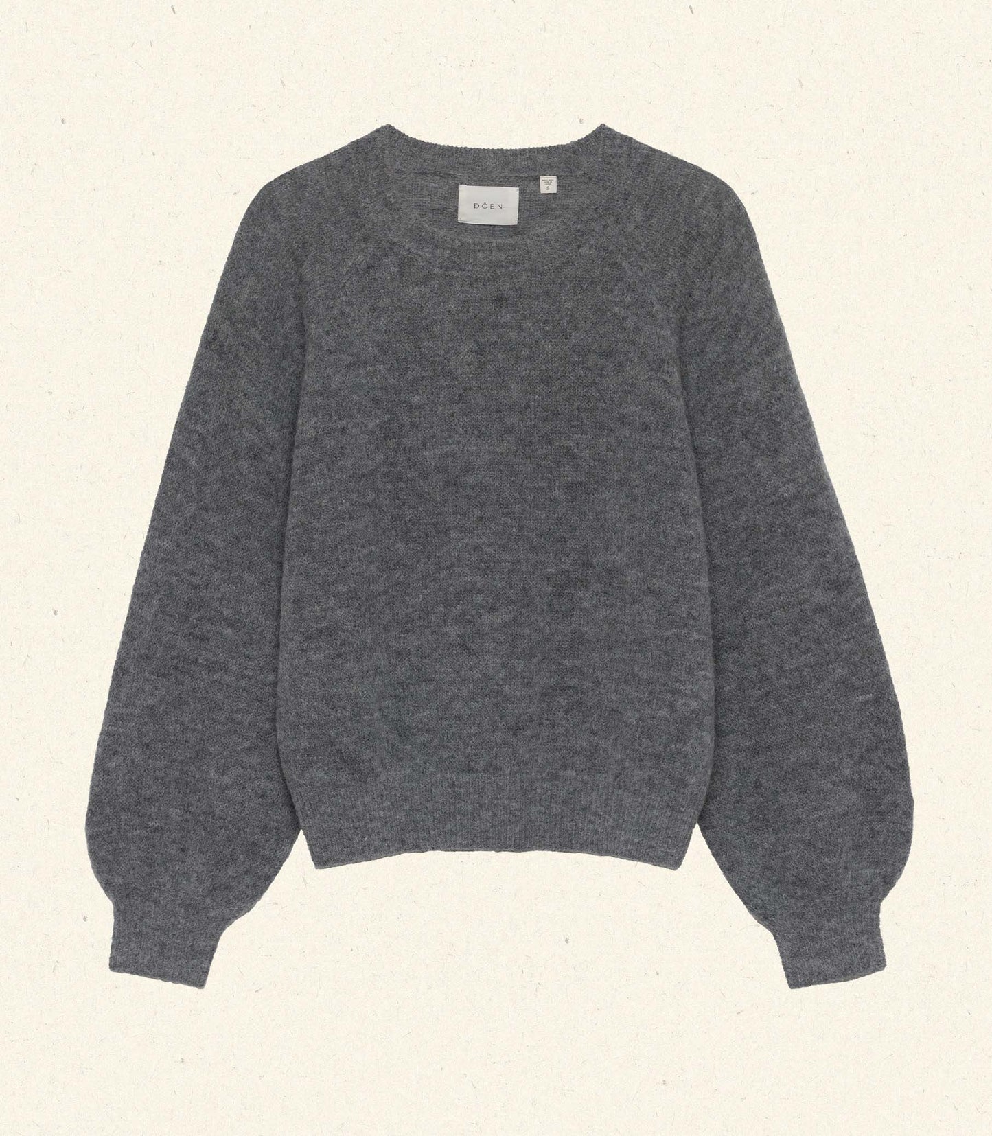 HMD -- MARSENA SWEATER -- DARK HEATHER GREY