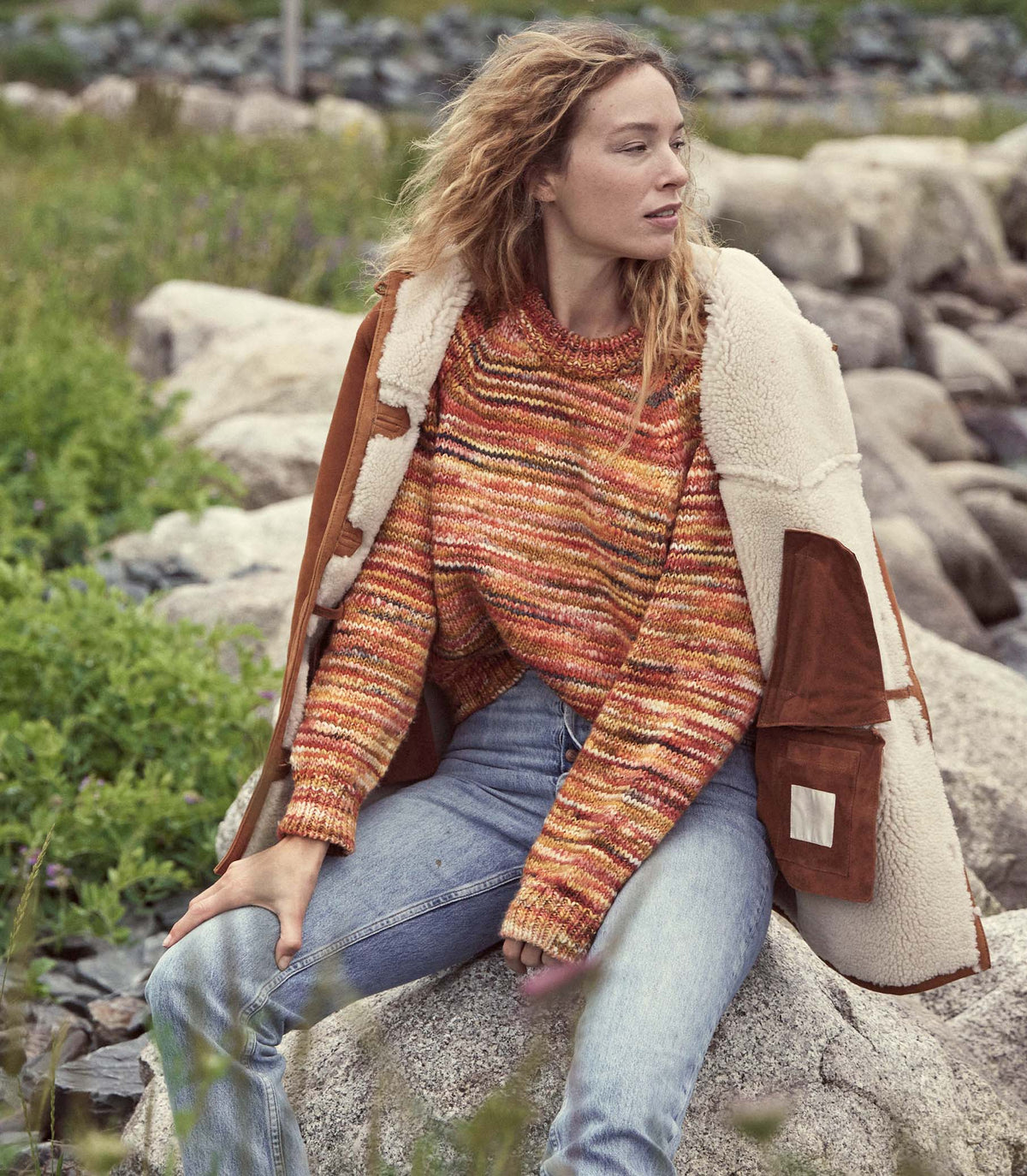 HMD -- MARTI SWEATER -- DESERT SUNSET