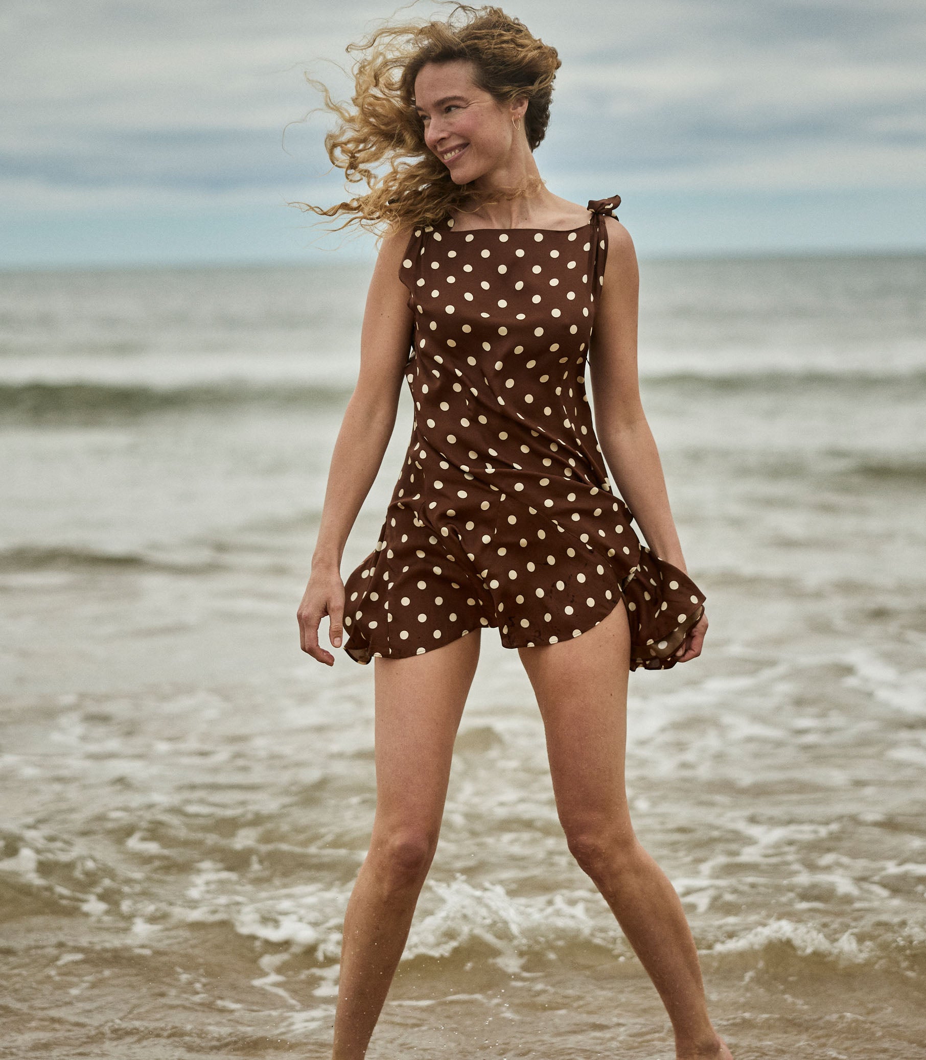 MELINA DRESS -- GEORGINE DOT view 2