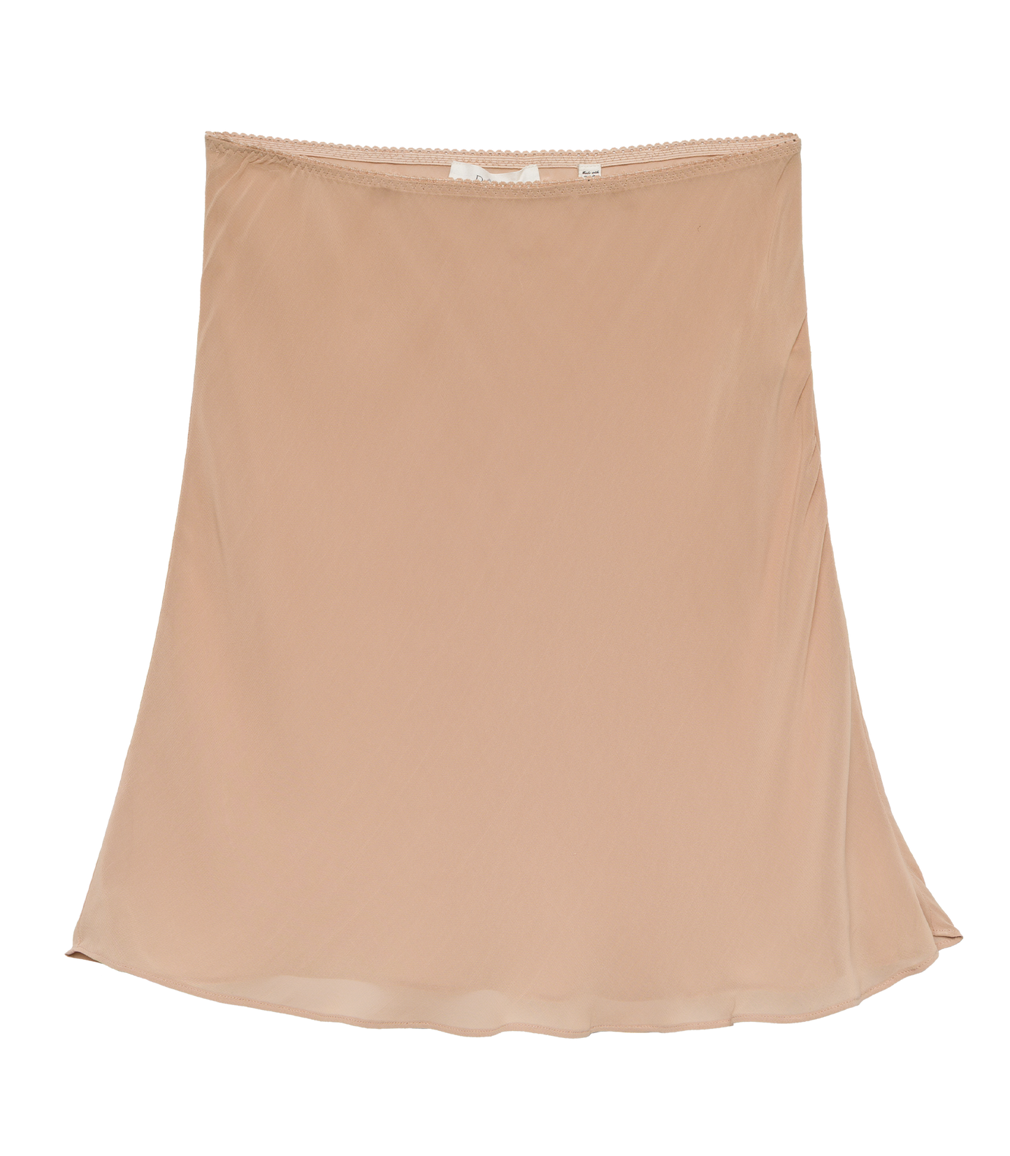 MINI SKIRT SLIP -- SAND DOLLAR