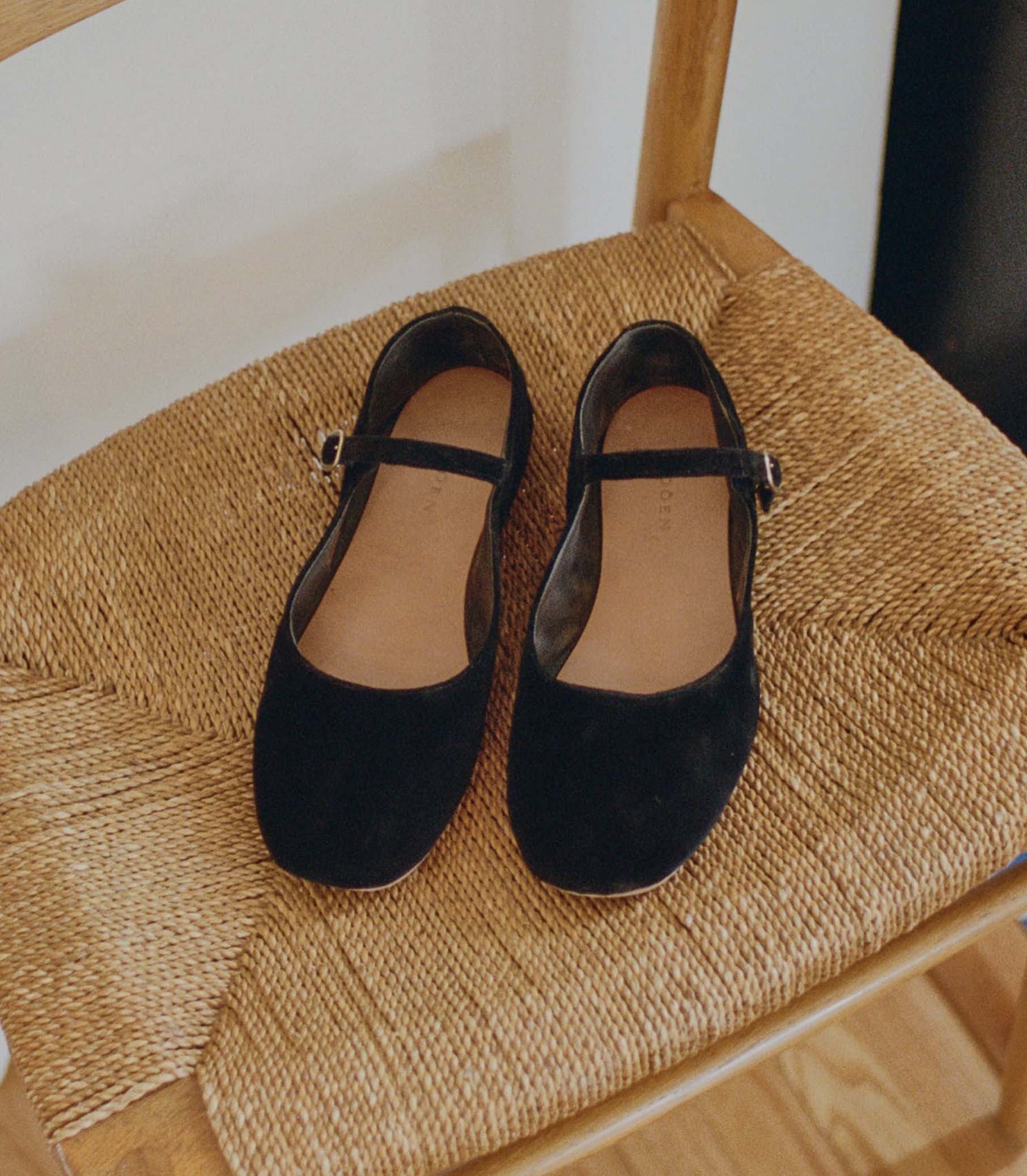 MARY JANE SLIPPER -- BLACK view 2