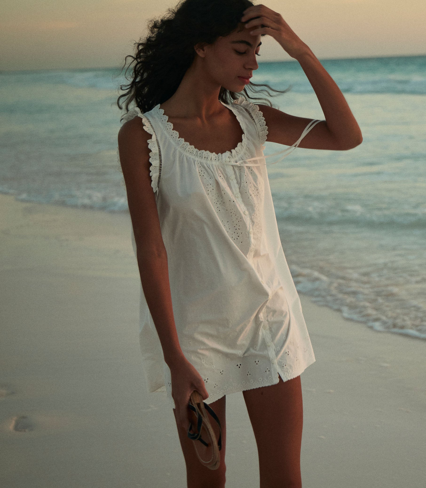 NESSIE DRESS -- SALT view 3